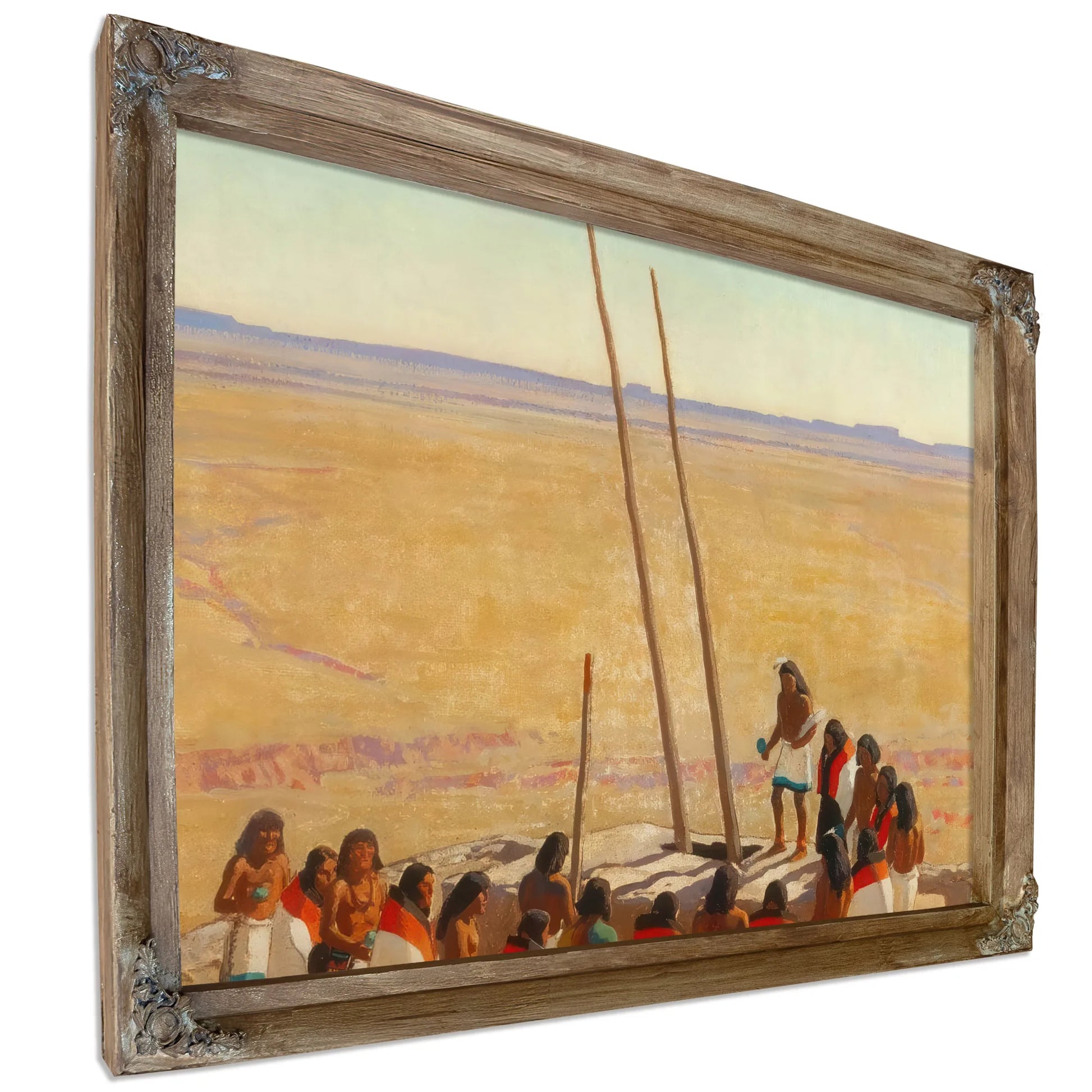 The Circle Of Shimaikuli By Maynard Dixon Fine Art Print