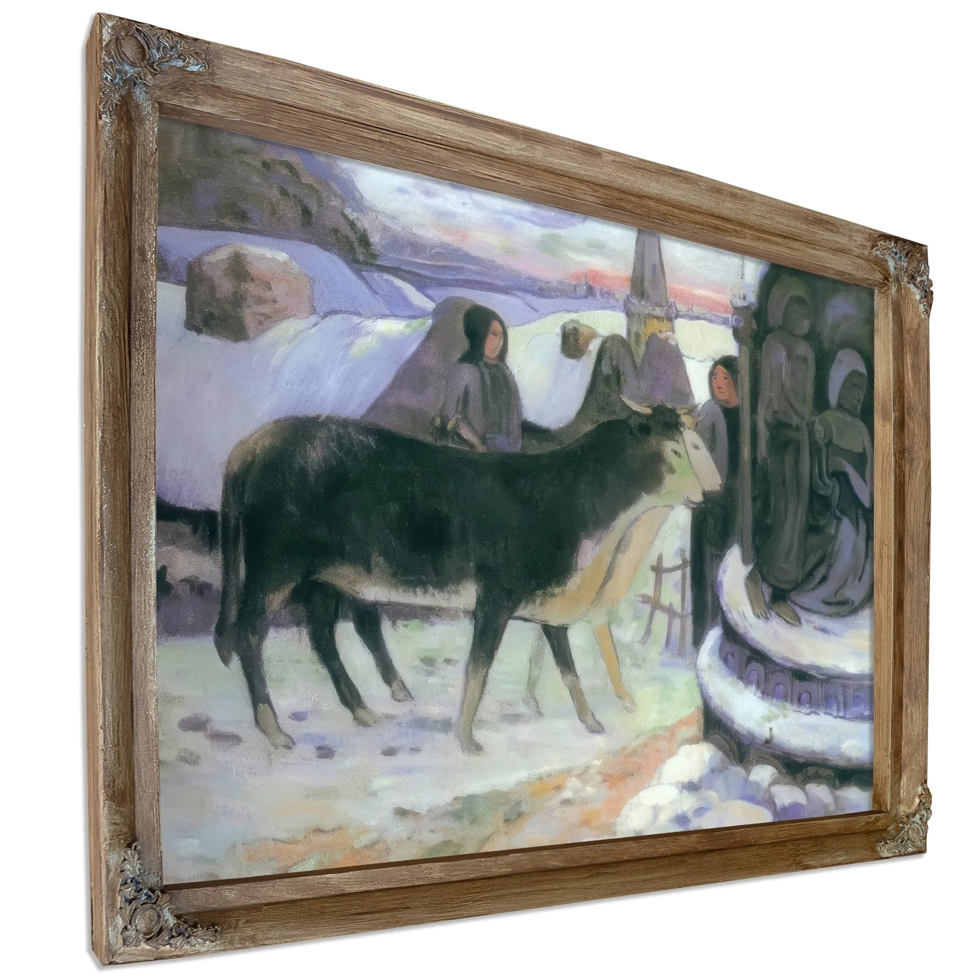 The Holy Night By Paul Gauguin Fine Art Print