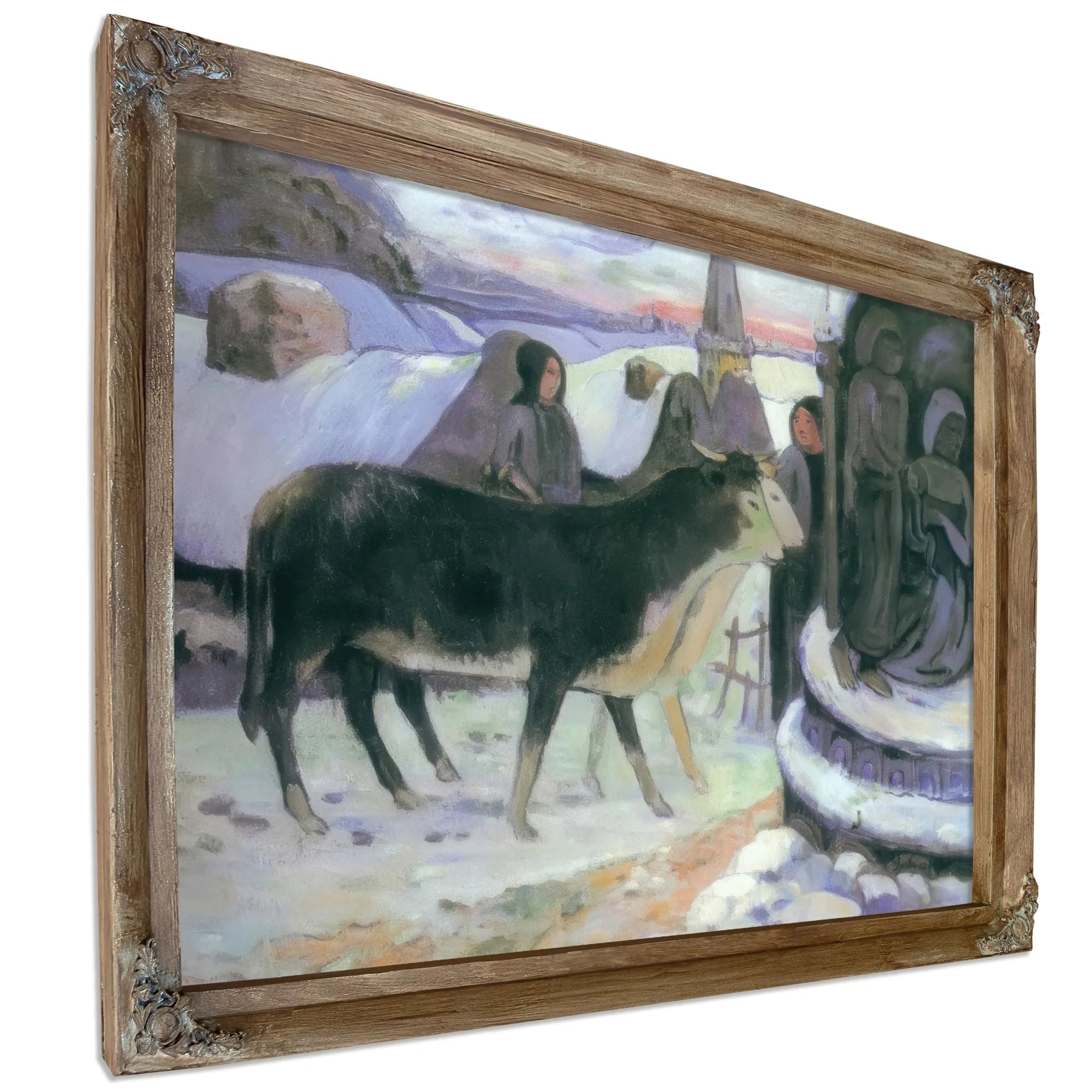 The Holy Night By Paul Gauguin Fine Art Print