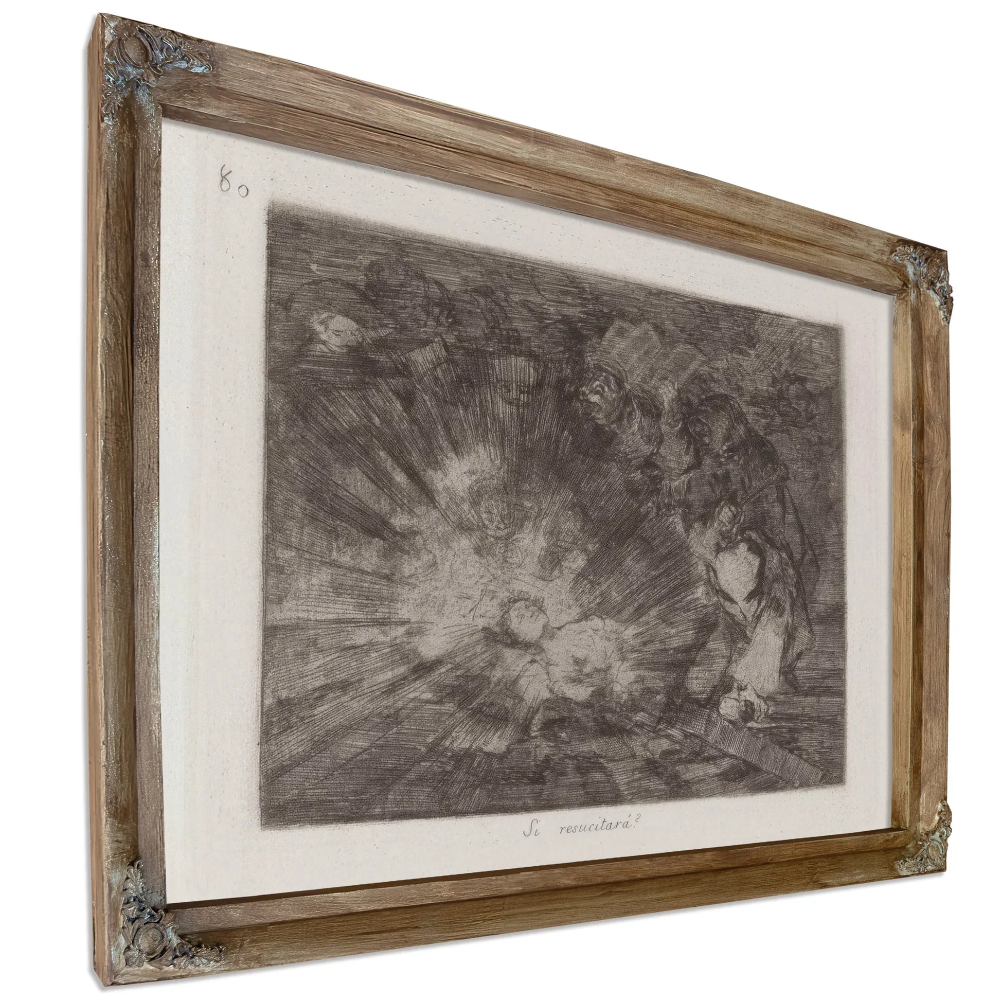 Si Resucitara (Will She Rise Again) Plate 80 From Los Desastres De La Guerra (The Disasters Of War) By Francisco De Goya Fine Art Print