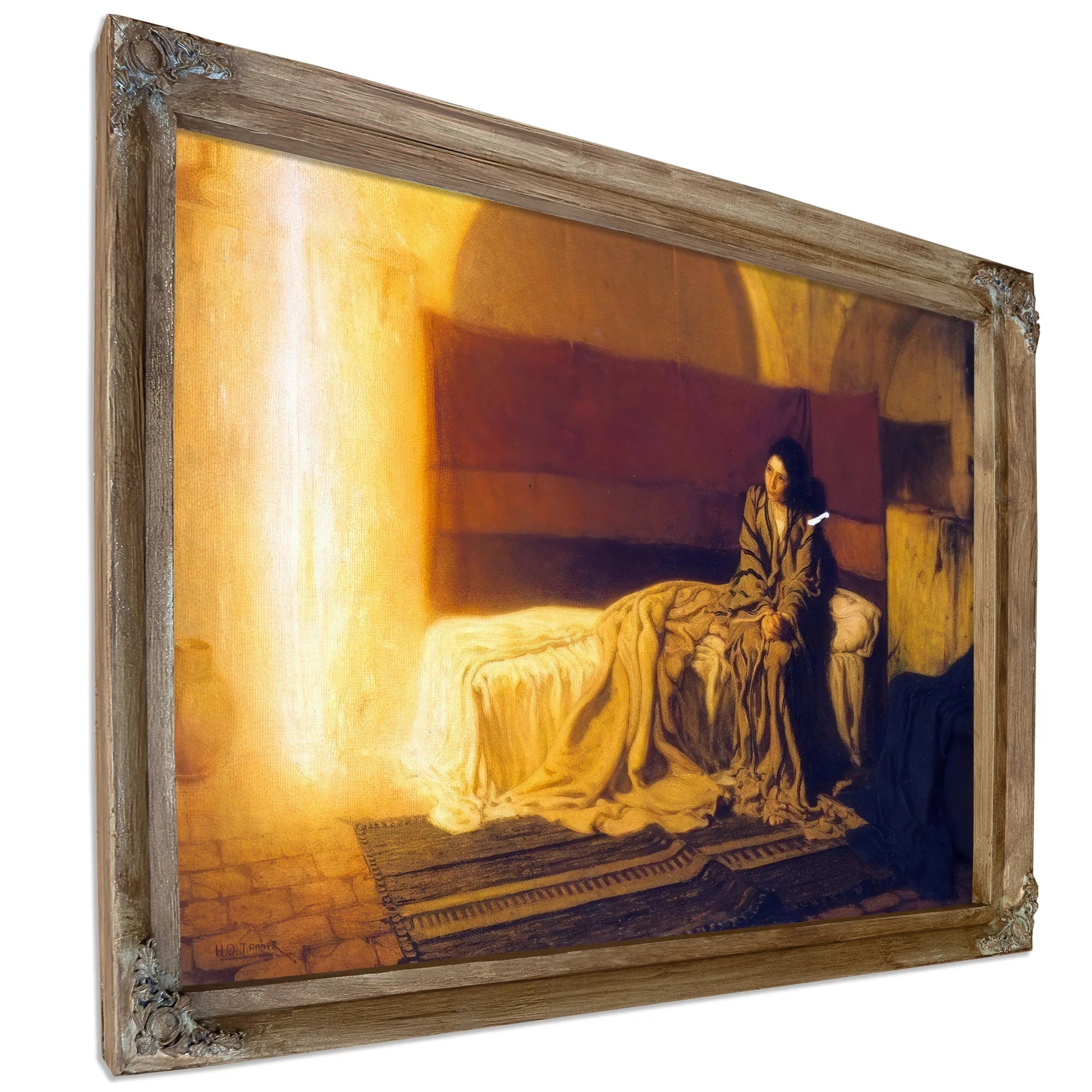 The Annunciation By Henry Ossawa Tanner Fine Art Print
