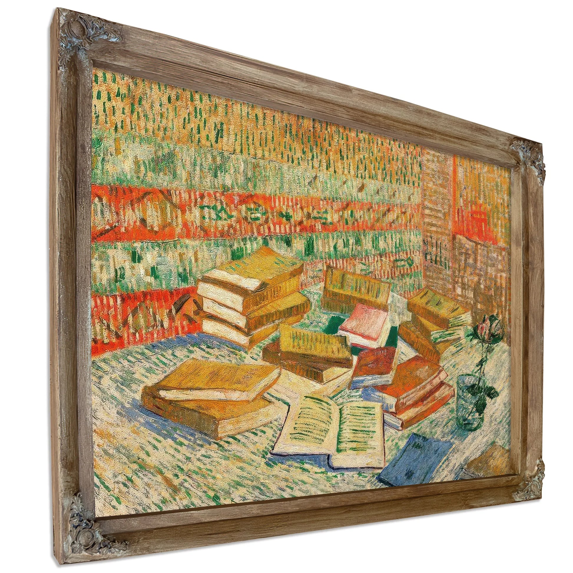 The Yellow Books By Vincent Van Gogh Fine Art Print