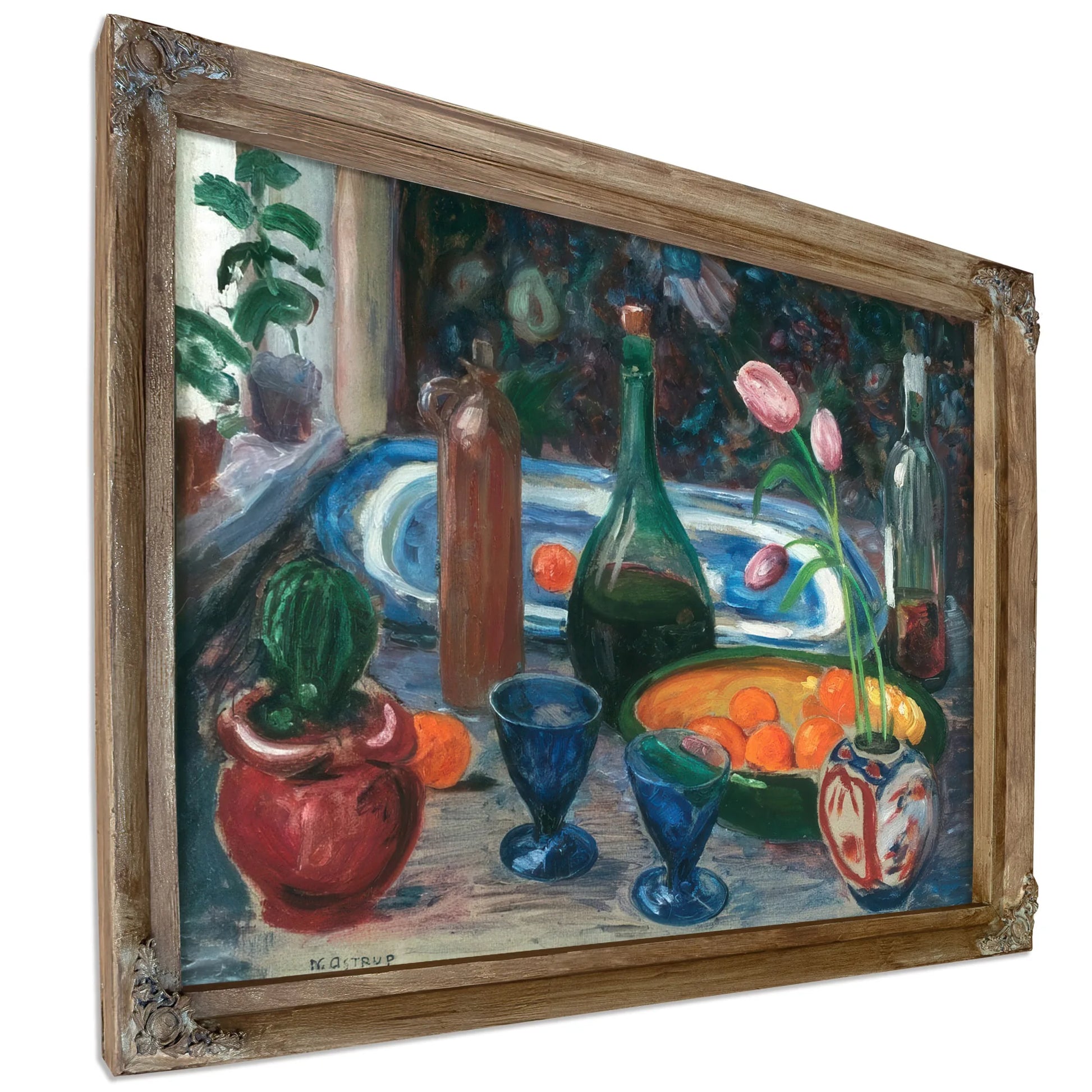 Sketch For Still Life By Nicolai Astrup Fine Art Print
