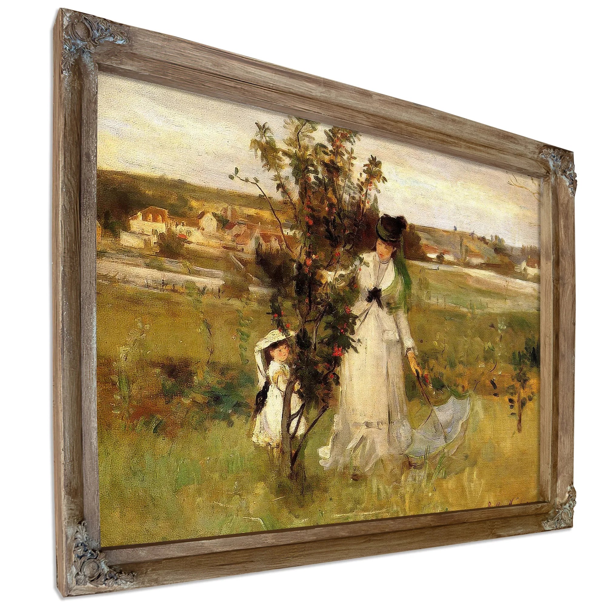 Hide And Seek 1873 Oil On Canvas By Berthe Morisot Fine Art Print
