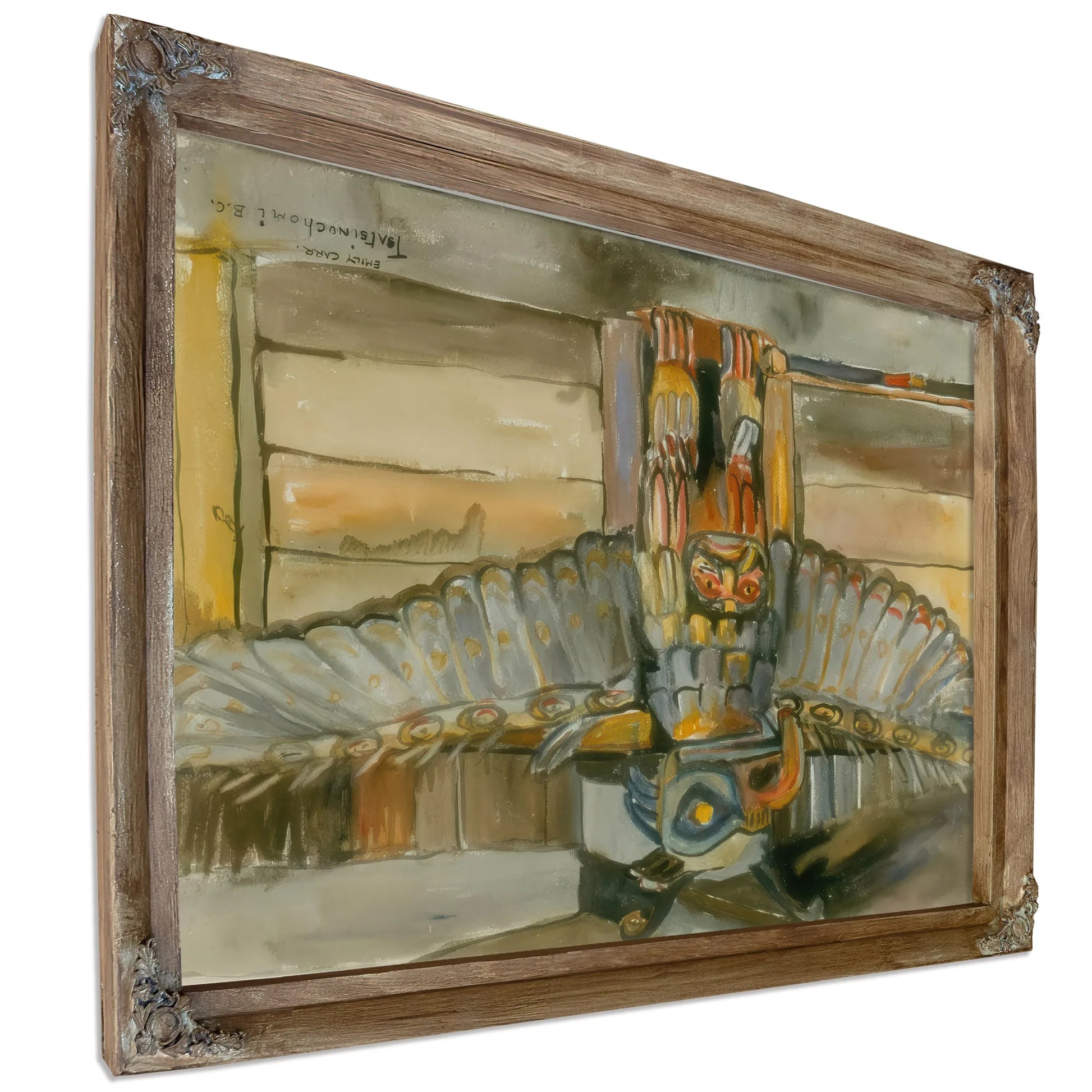 Tsatsisnukomi Bc By Emily Carr Fine Art Print