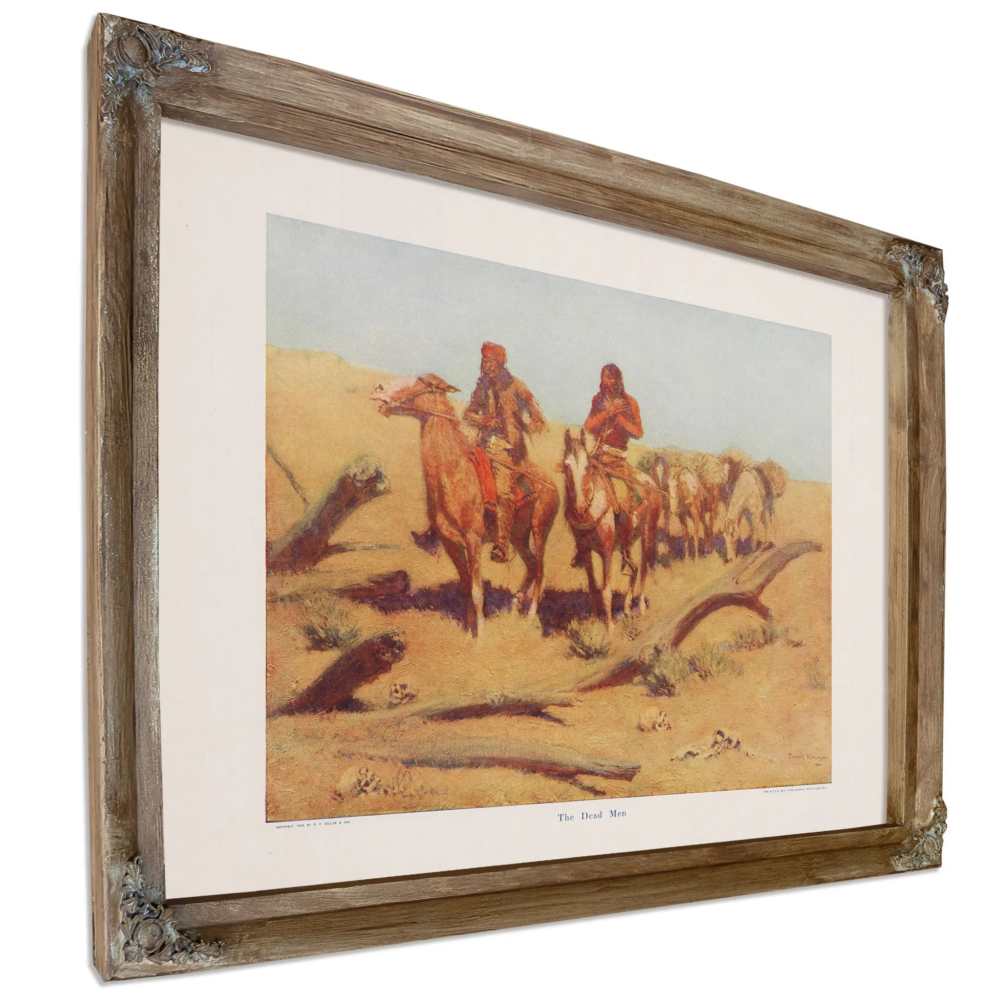 The Dead Men by Frederic Remington