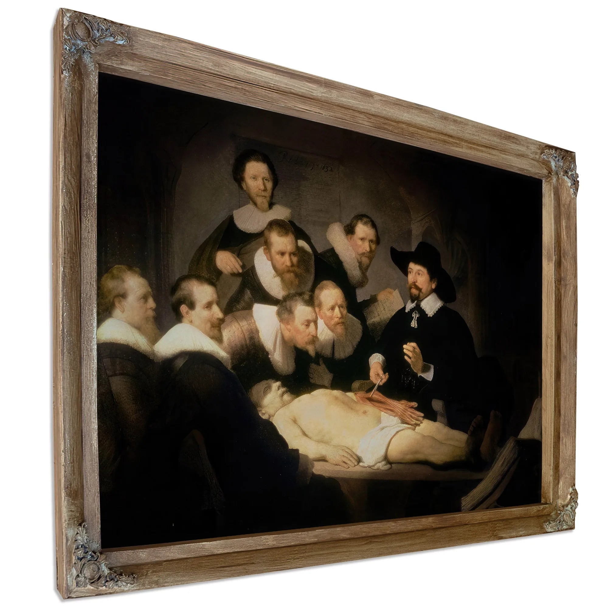 The Anatomy Lesson Of Dr. Nicolaes Tulp By Rembrandt Fine Art Print
