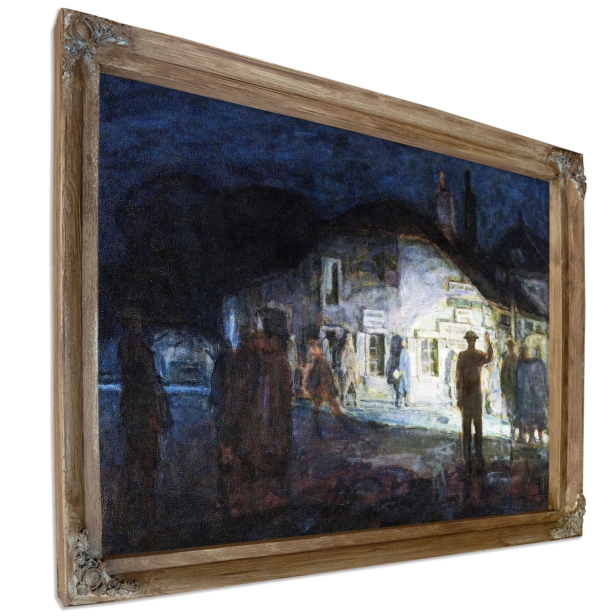 Intersection Of Roads, Neufchateau, World War I By Henry Ossawa Tanner Fine Art Print