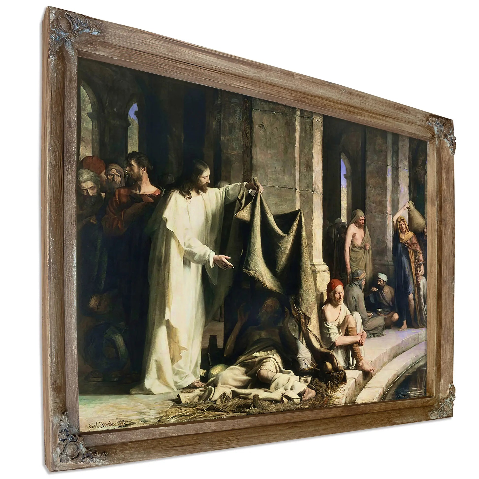 Christ Healing At The Pool Of Bethesda by Carl Bloch