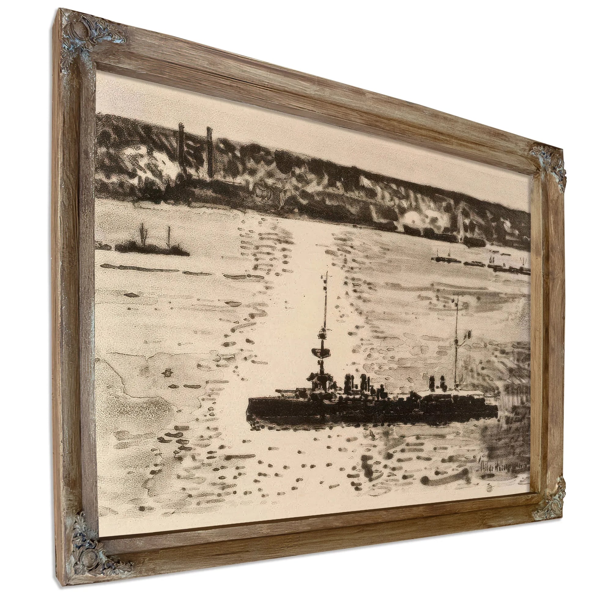The French Cruiser By Childe Hassam Fine Art Print