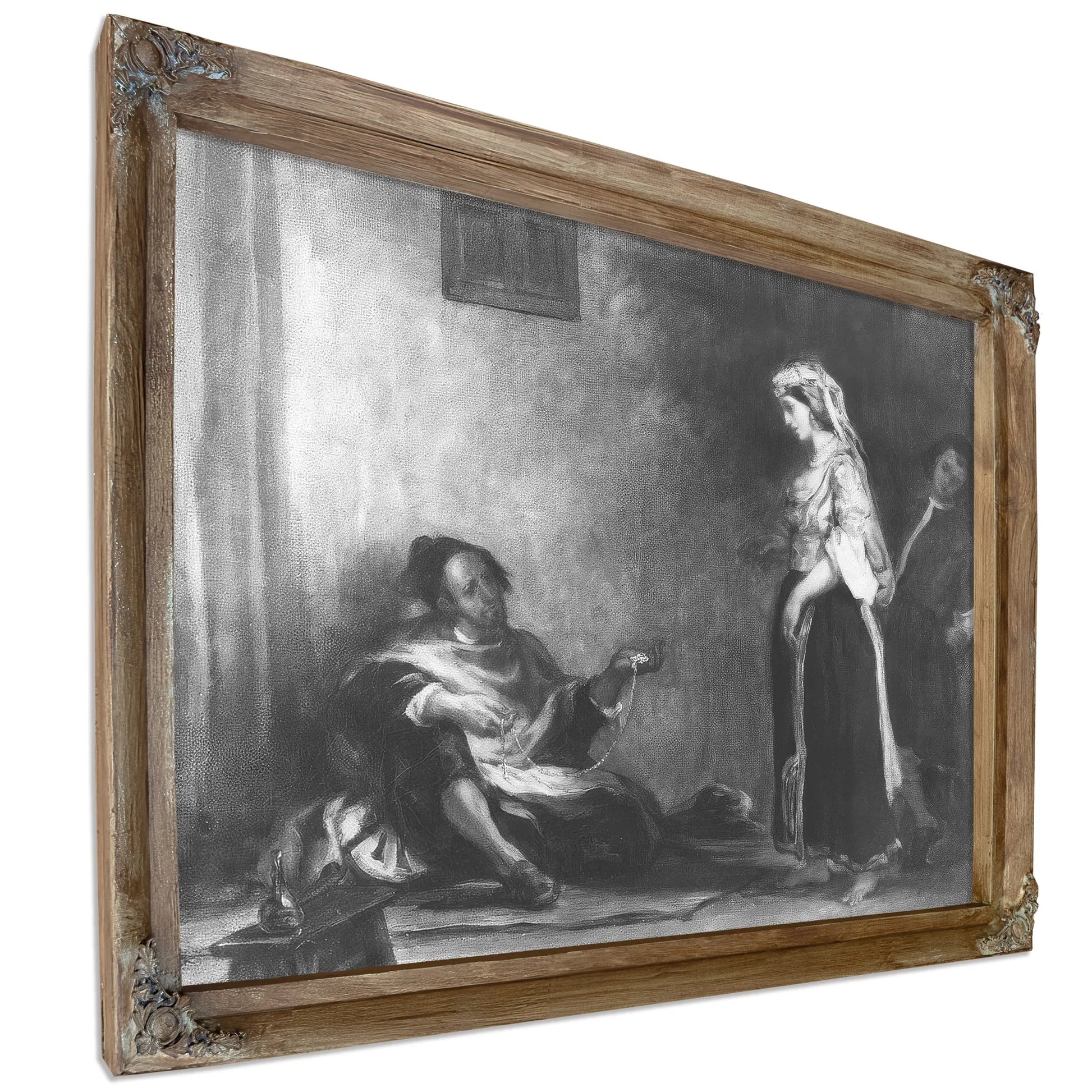The Arab Merchant By Ferdinand Victor Eugene Delacroix Fine Art Print