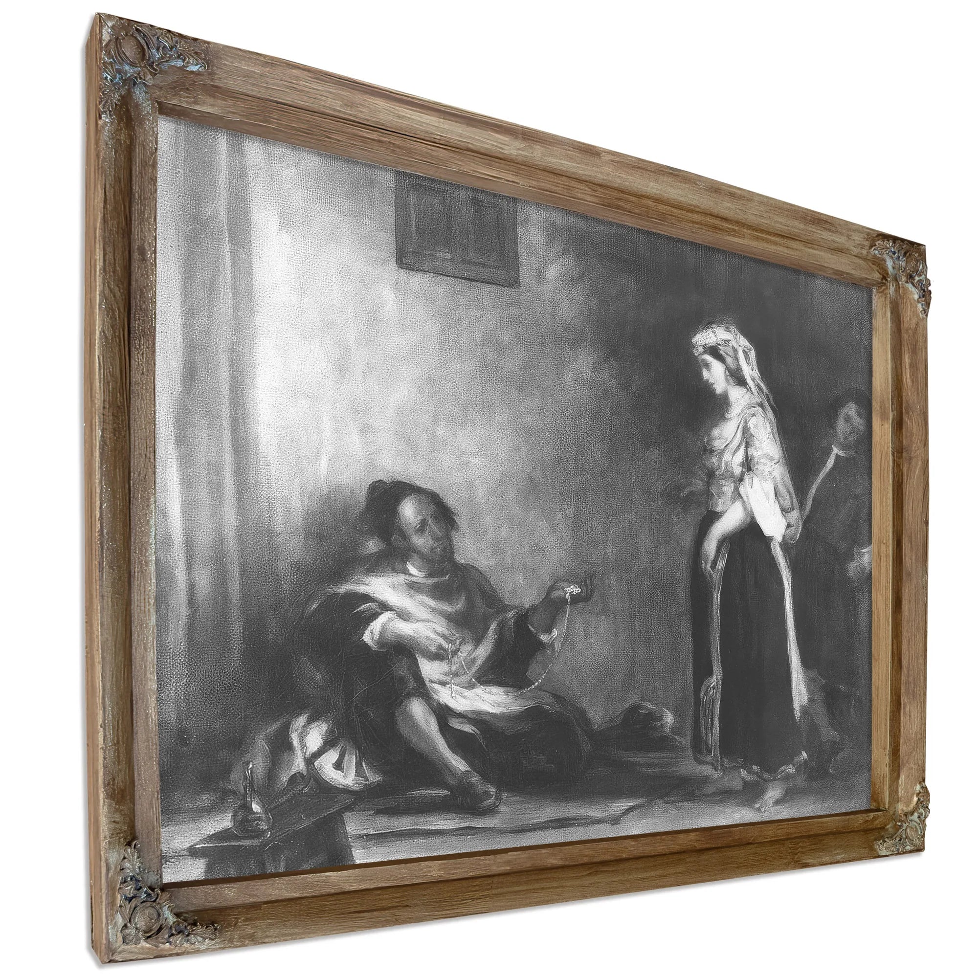 The Arab Merchant By Ferdinand Victor Eugene Delacroix Fine Art Print