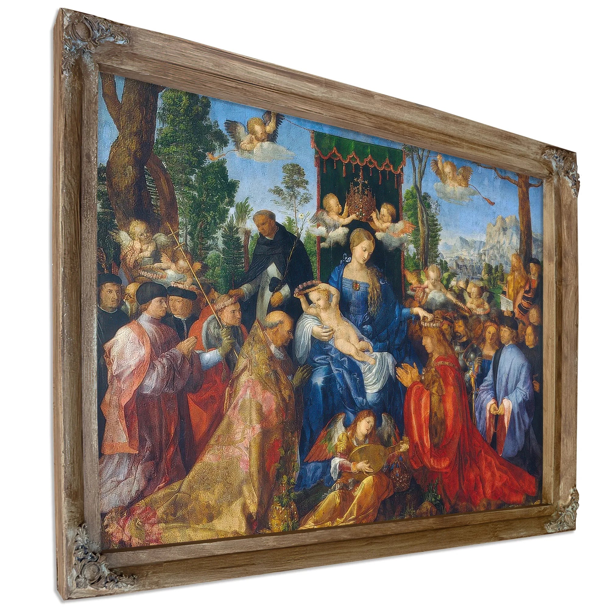 Feast Of Rose Garlands 1506 By Albrecht Durer Fine Art Print