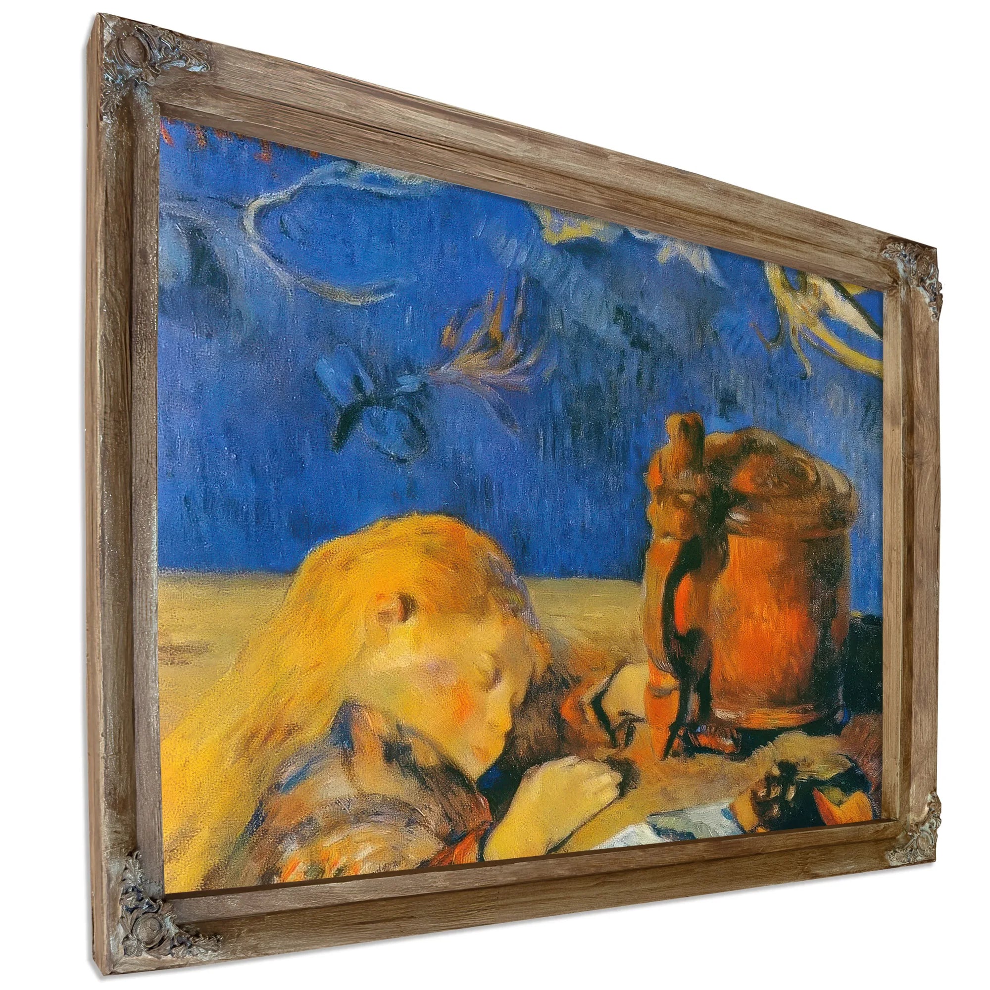 Sleeping Child By Paul Gauguin Fine Art Print