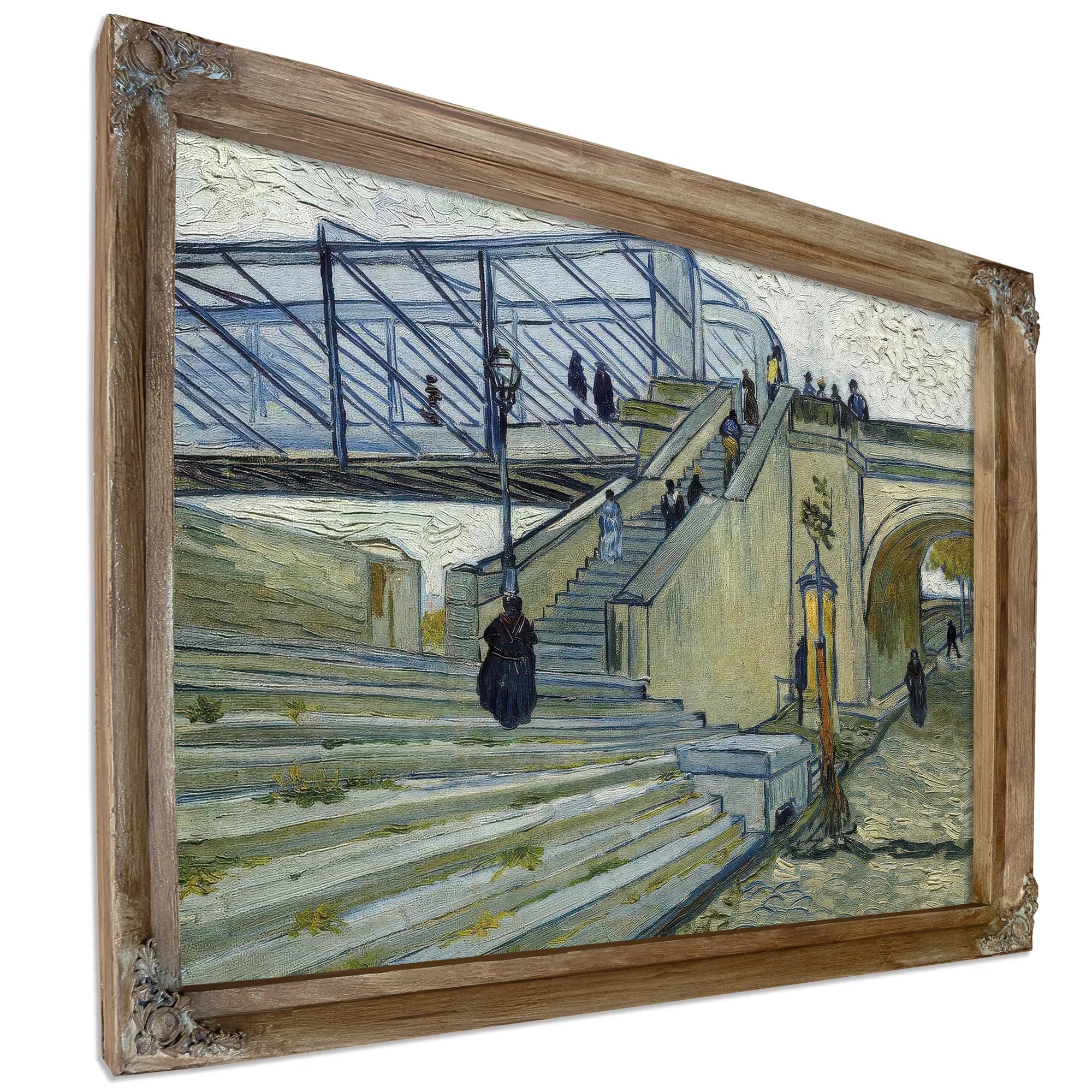 Le Pont De Trinquetaille By Vincent Van Gogh Fine Art Print