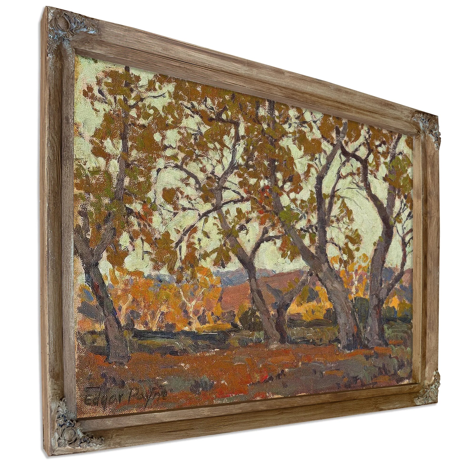 In The Canyon, Believed To Be Laguna Canyon By Edgar Payne Fine Art Print