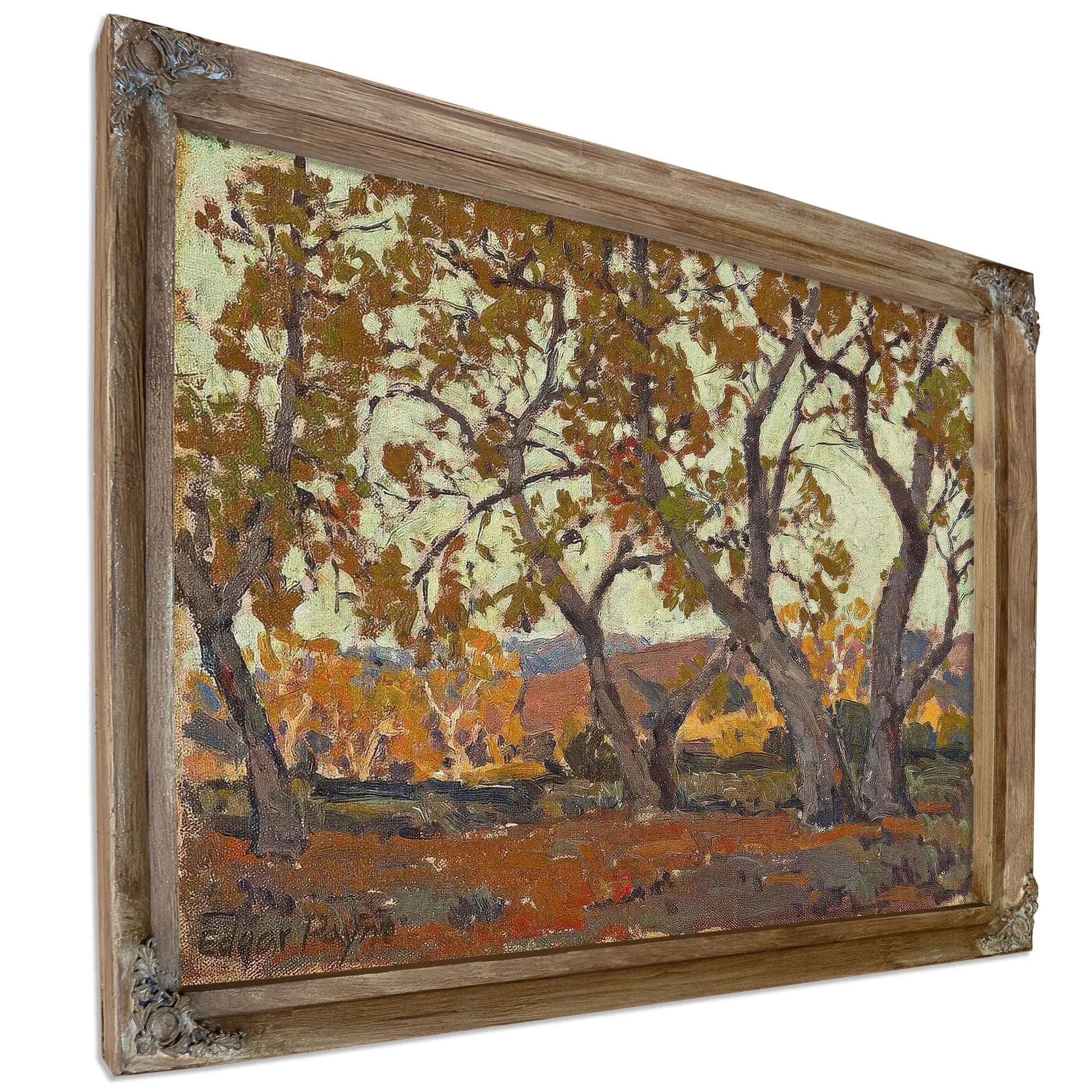 In The Canyon, Believed To Be Laguna Canyon By Edgar Payne Fine Art Print