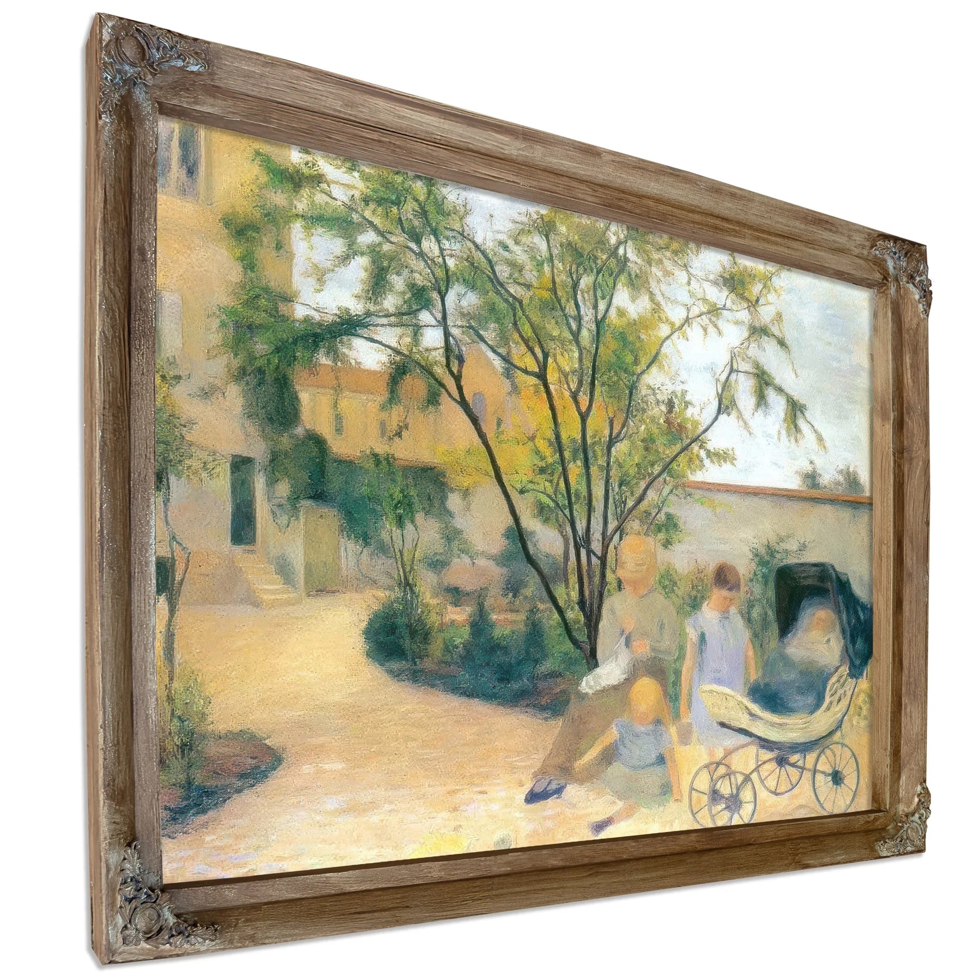 Garden At Vaugirard By Paul Gauguin Fine Art Print