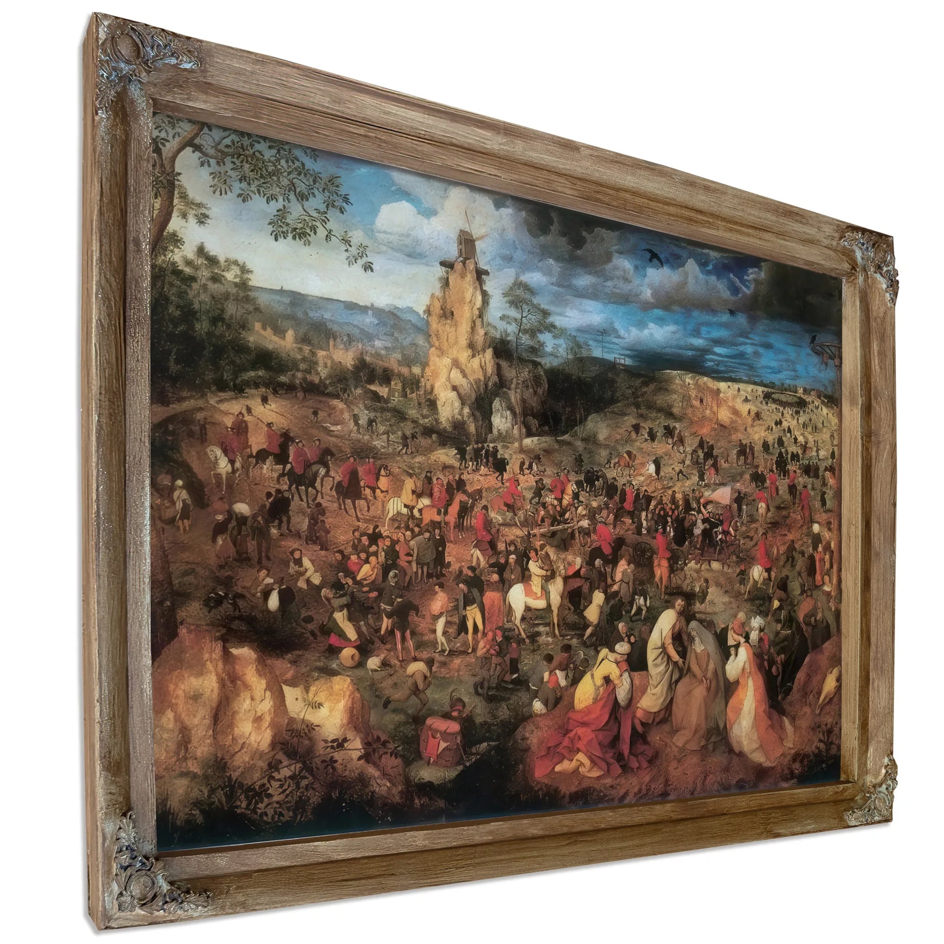 The Procession To Calvary 1564 By Pieter Bruegel Fine Art Print