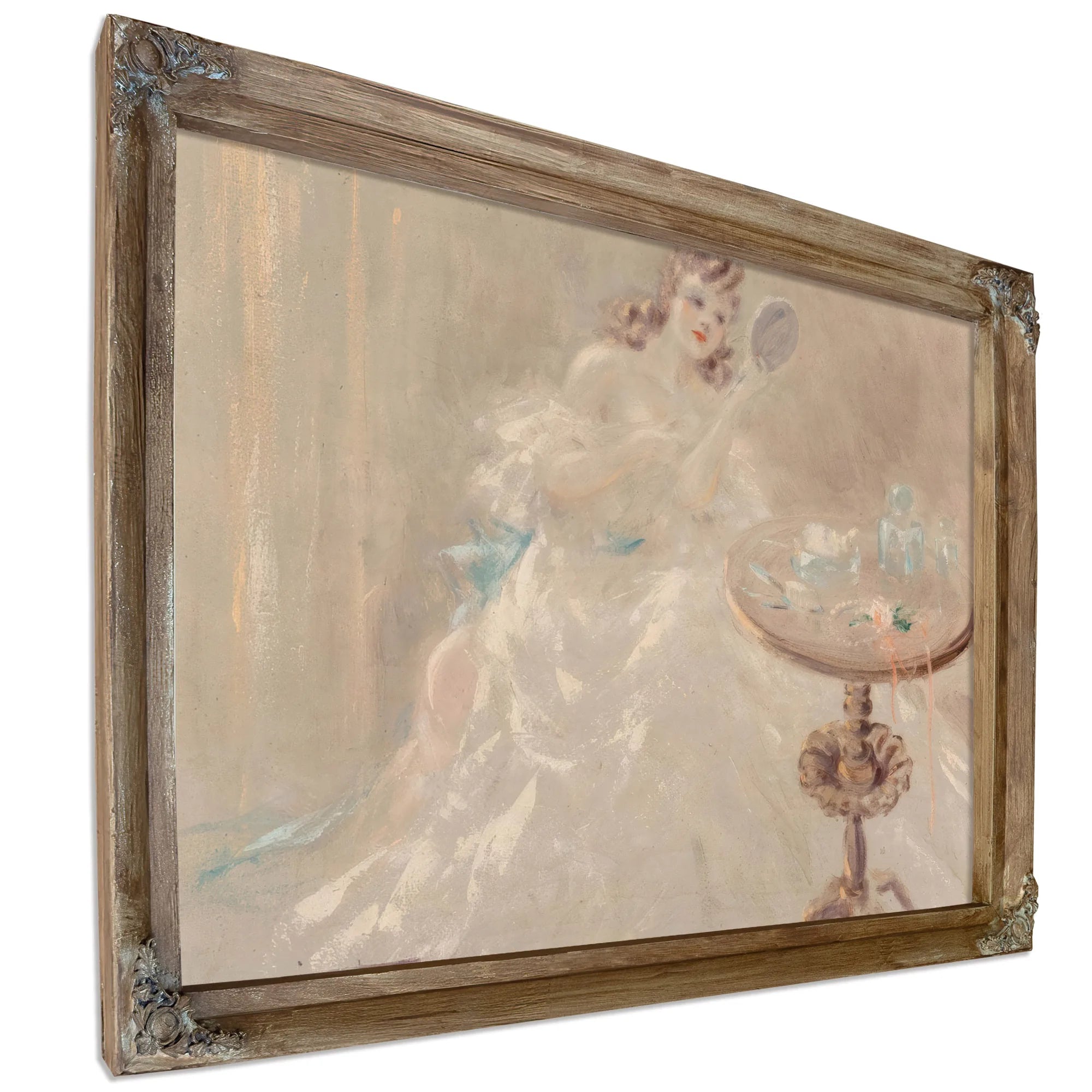 Matin By Louis Icart Fine Art Print