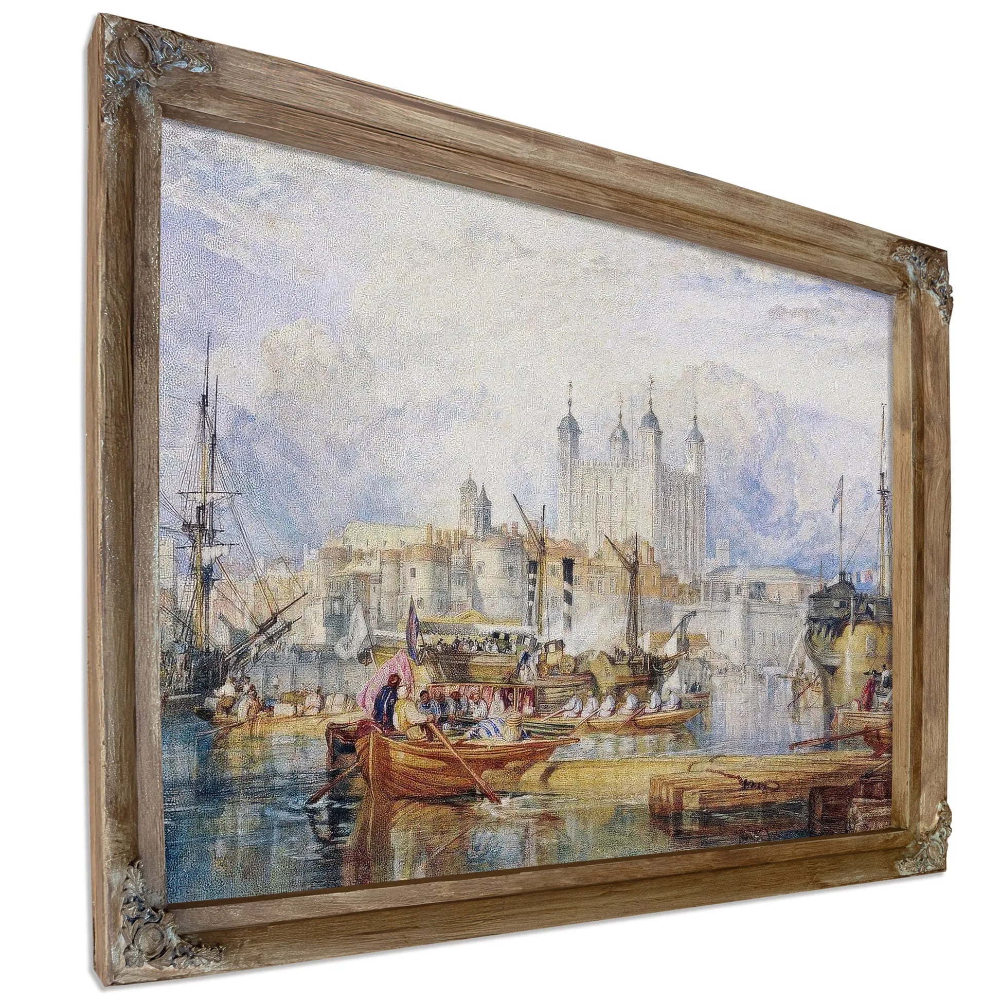 The Tower Of London By Joseph Mallord William Turner Fine Art Print