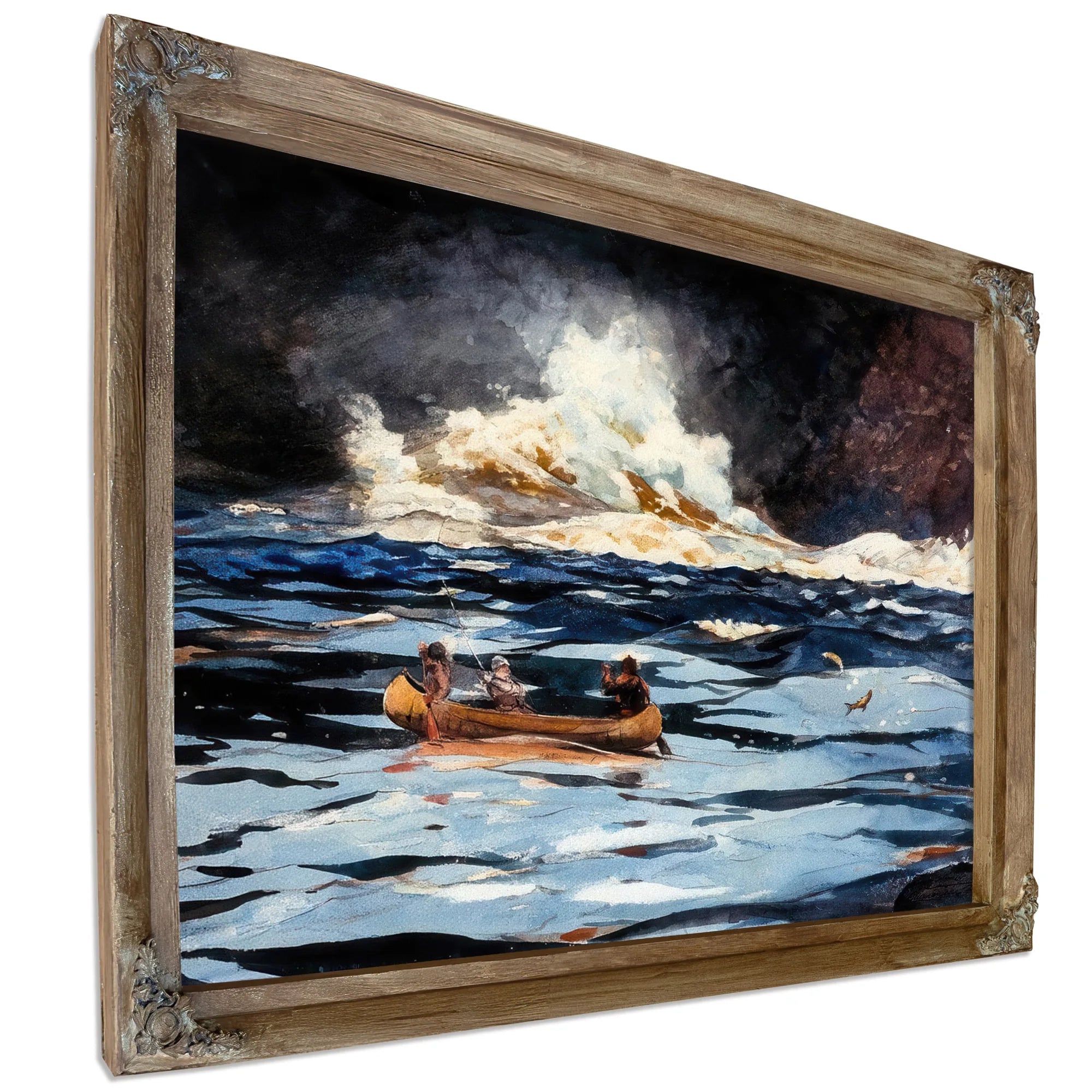 Under The Falls The Grand Discharge By Winslow Homer Fine Art Print