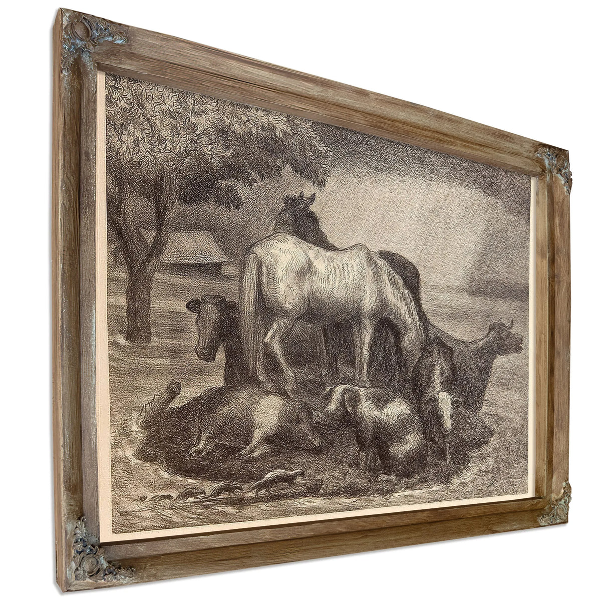 Sanctuary (C. 38), 1944 By John Steuart Curry