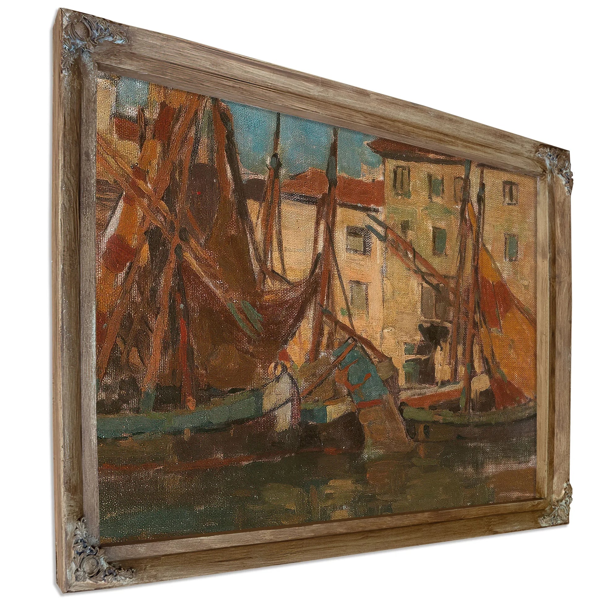 Adriatic Fishing Boats By Edgar Payne Fine Art Print