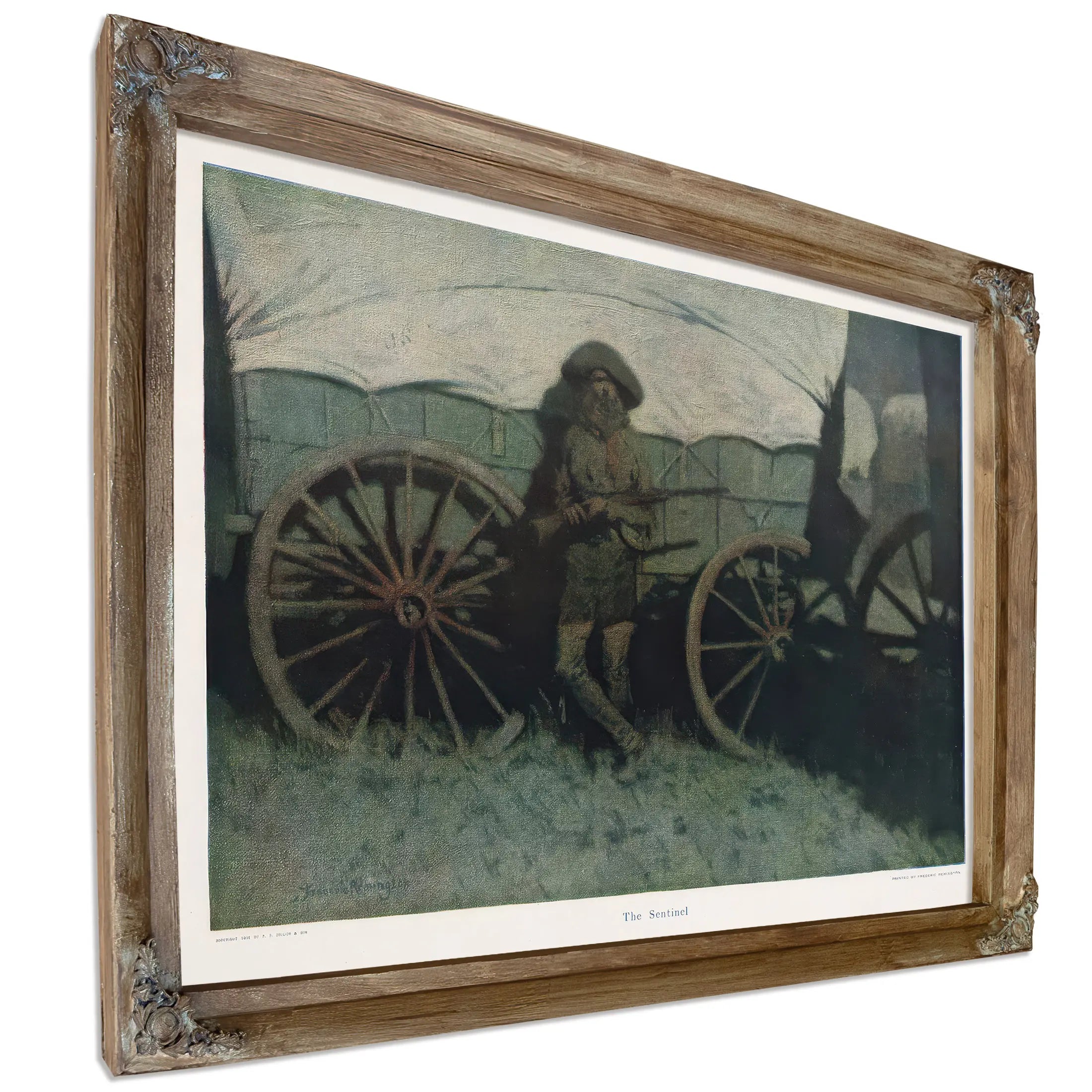 Frederic Remingtonthe Sentinel Pub by Frederic Remington