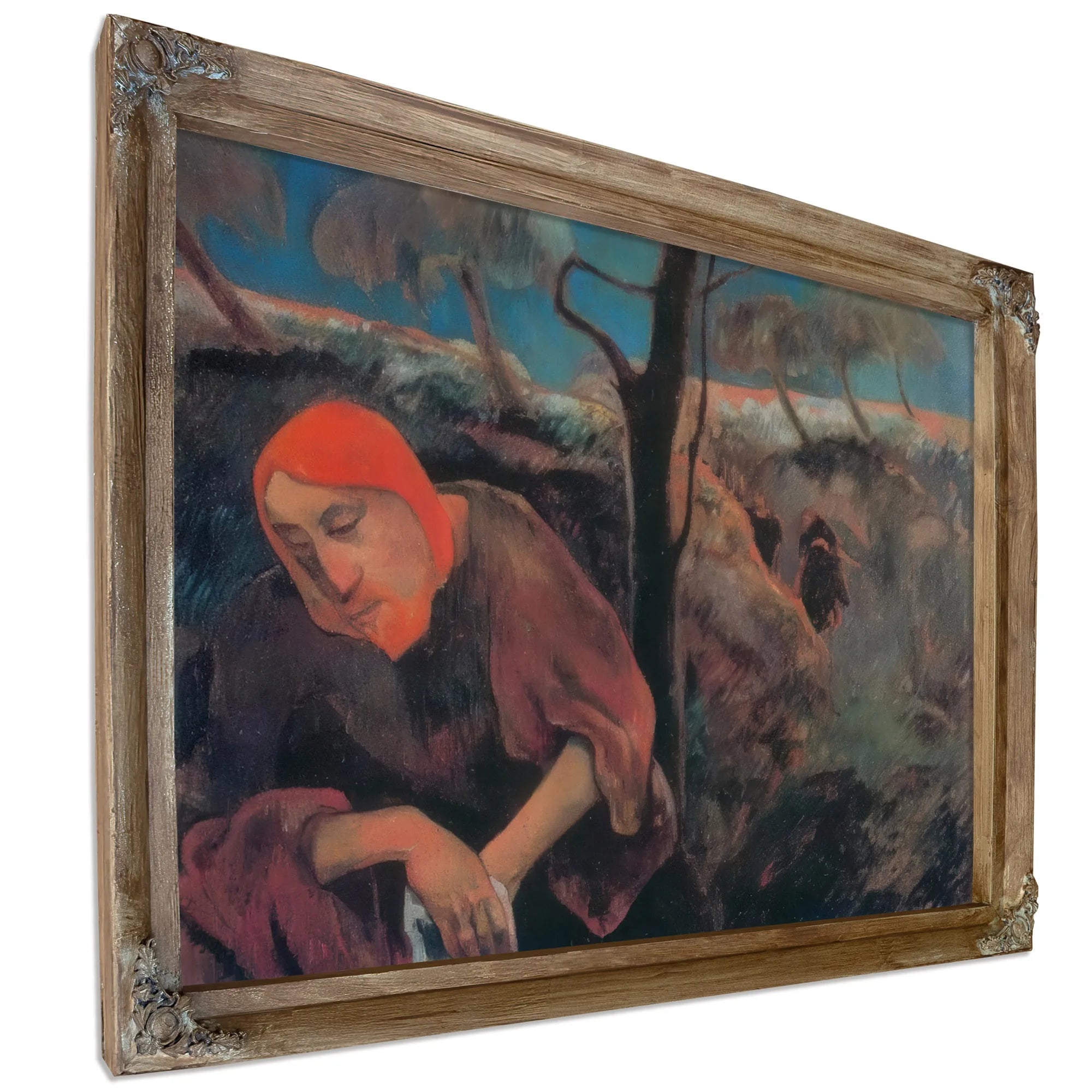 Christ In The Garden Of Olives By Paul Gauguin Fine Art Print