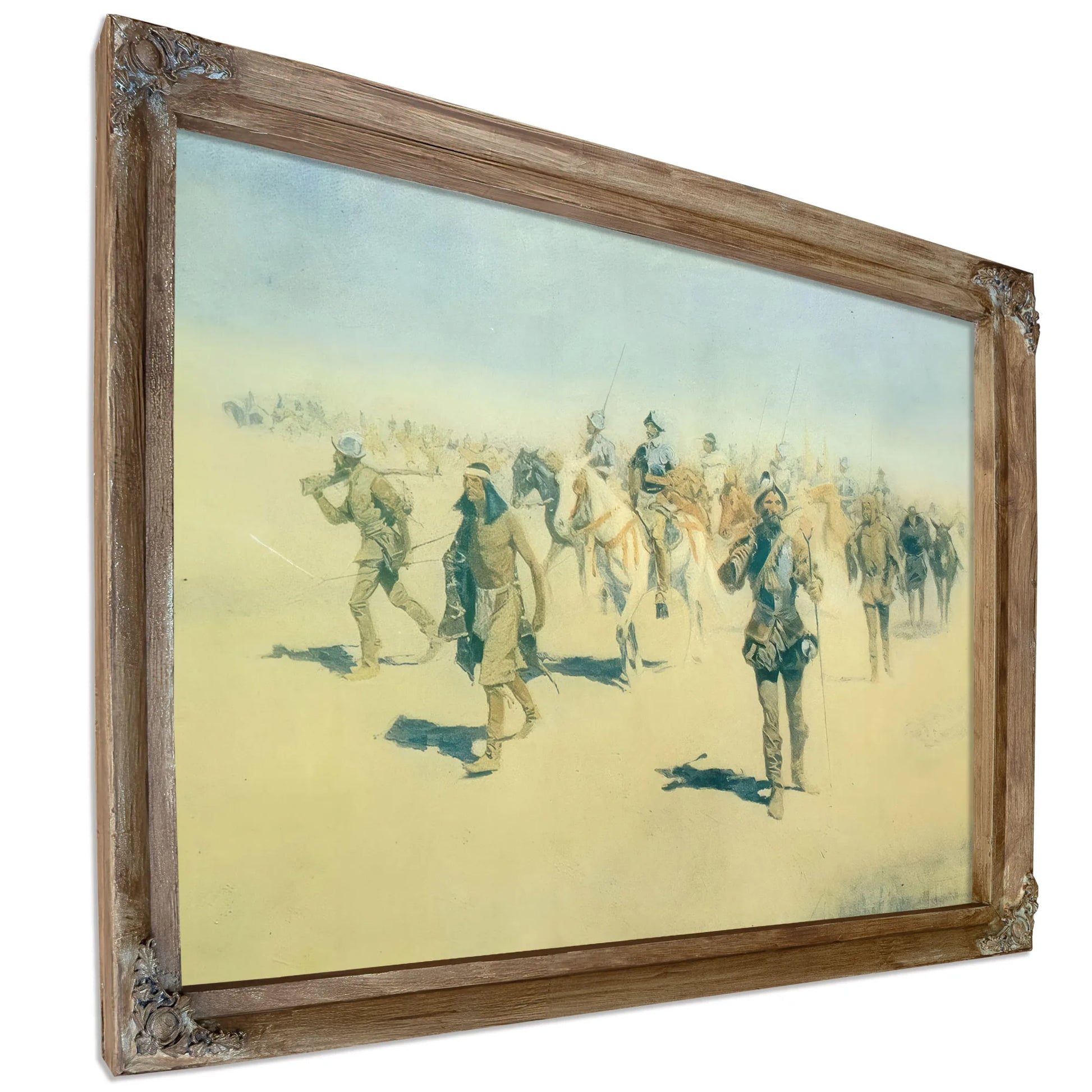 The Expedition Of Francisco Coronado By Frederic Remington Fine Art Print