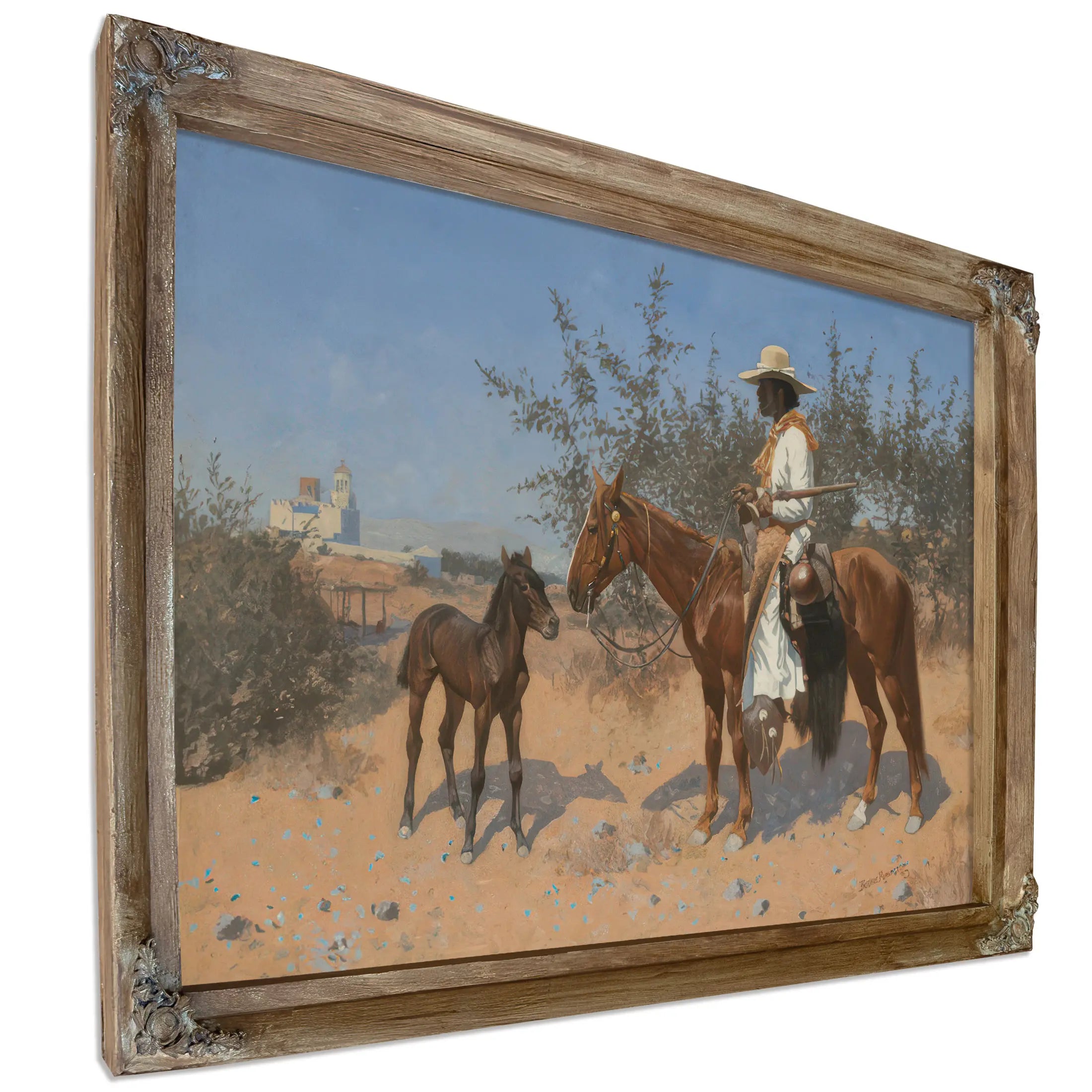 The Sentinel Remington  by Frederic Remington