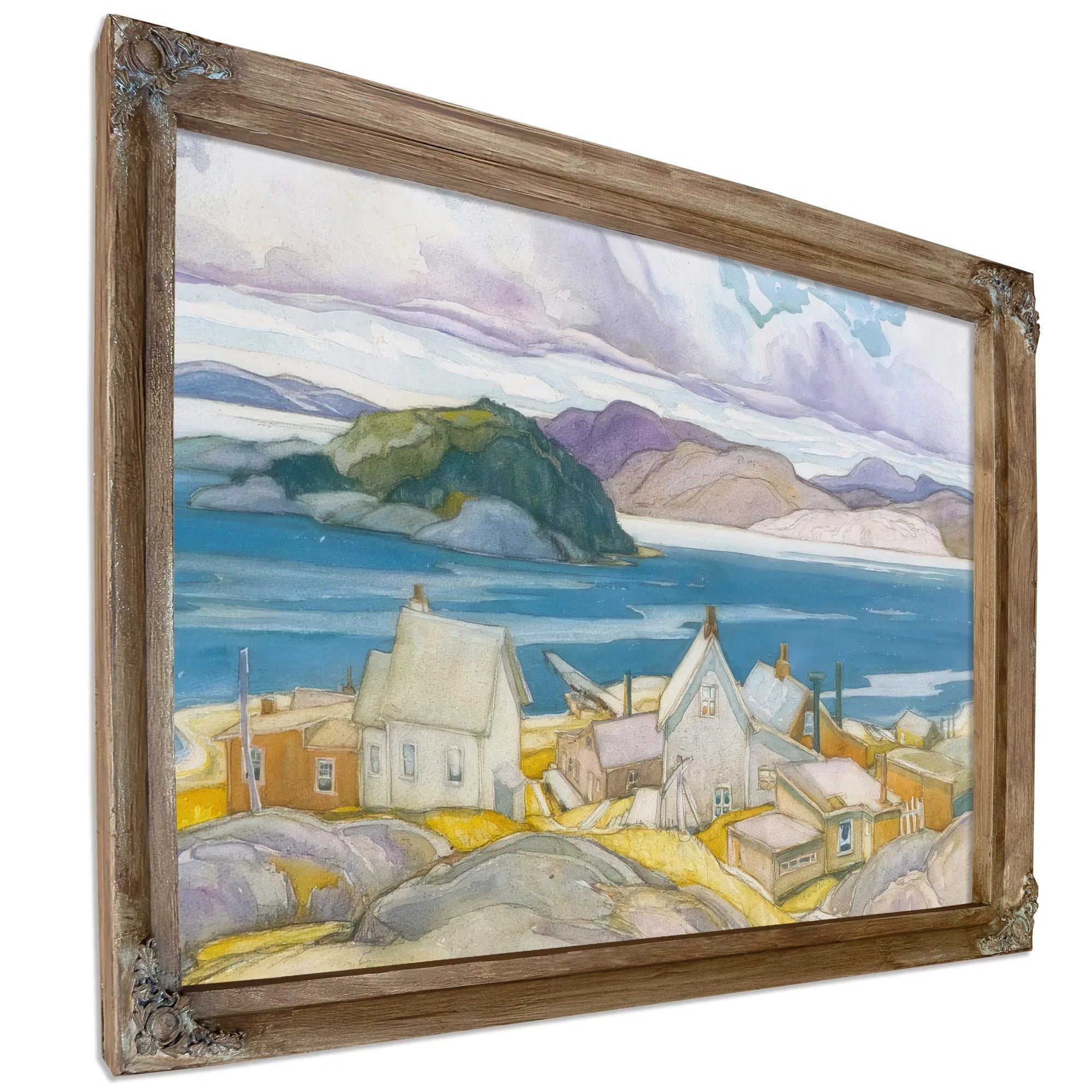 Jackfish Village By Frank Carmichael Fine Art Print