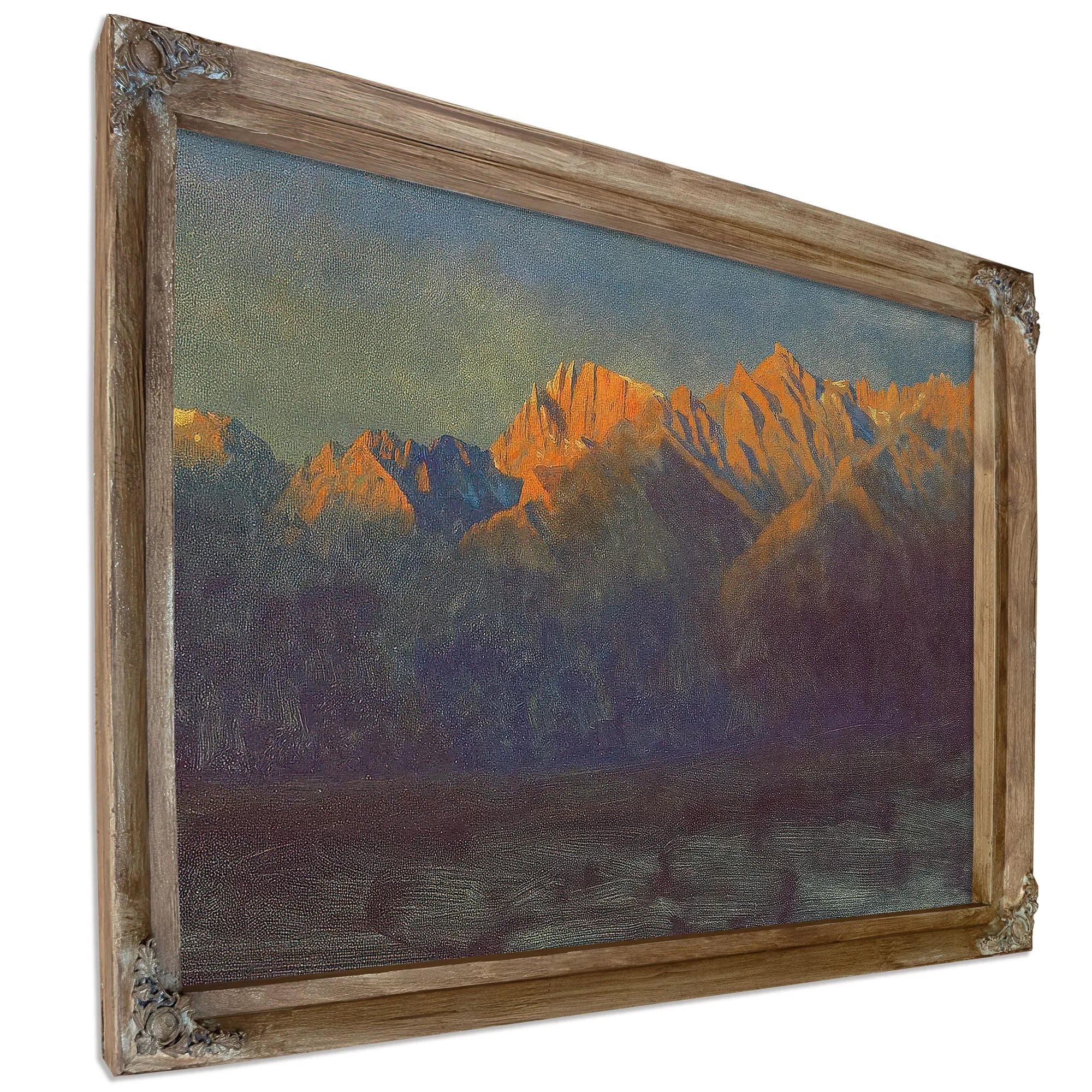 Sunrise In The Sierras By Albert Bierstadt Fine Art Print
