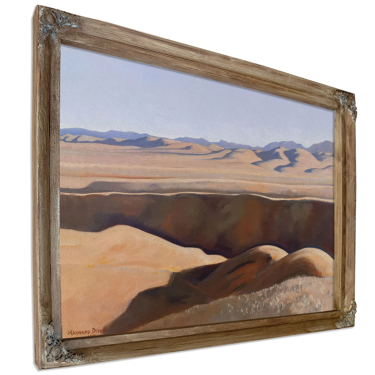 Deserted Sheep Range By Maynard Dixon Fine Art Print