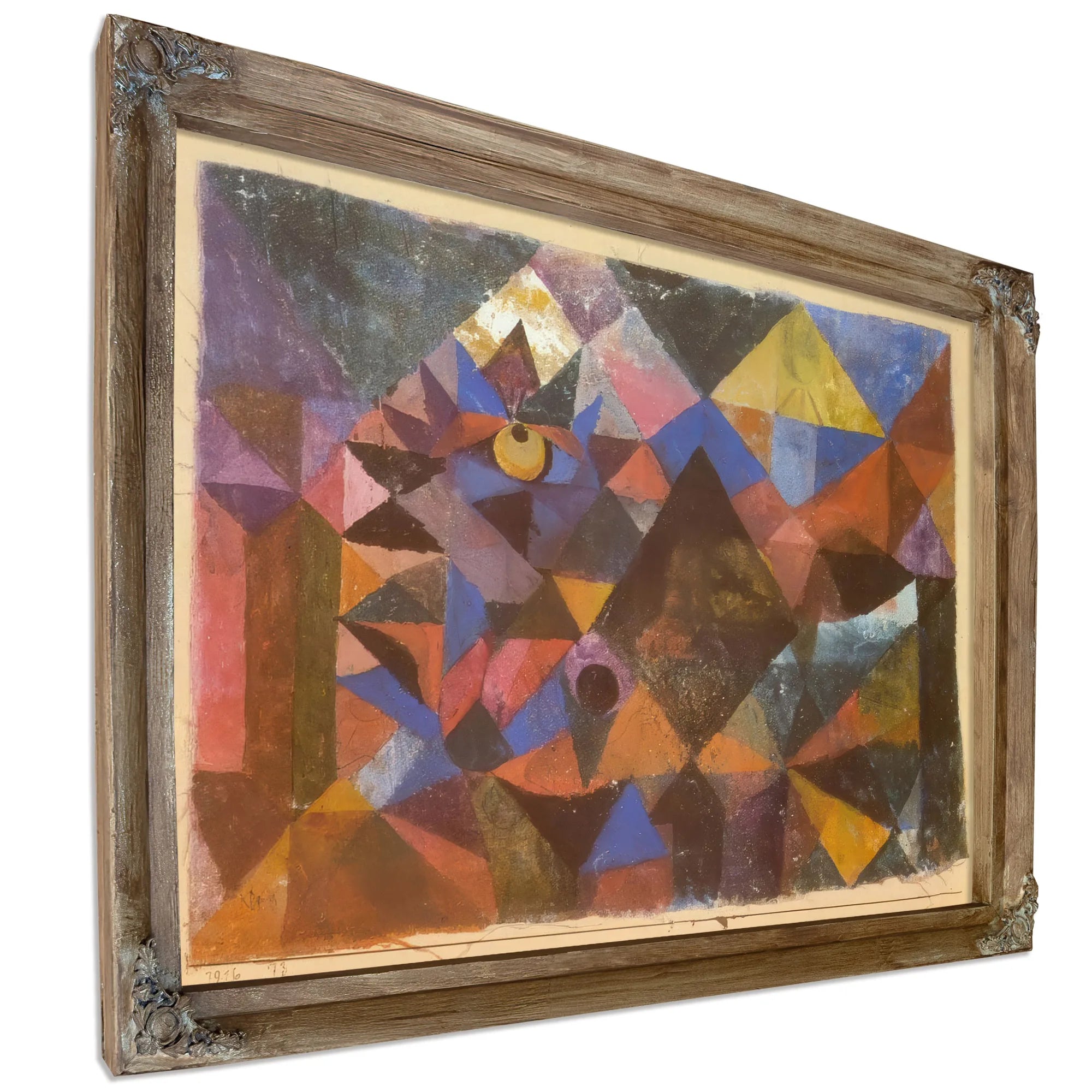Cacodemonic 1916 73 By Paul Klee Fine Art Print