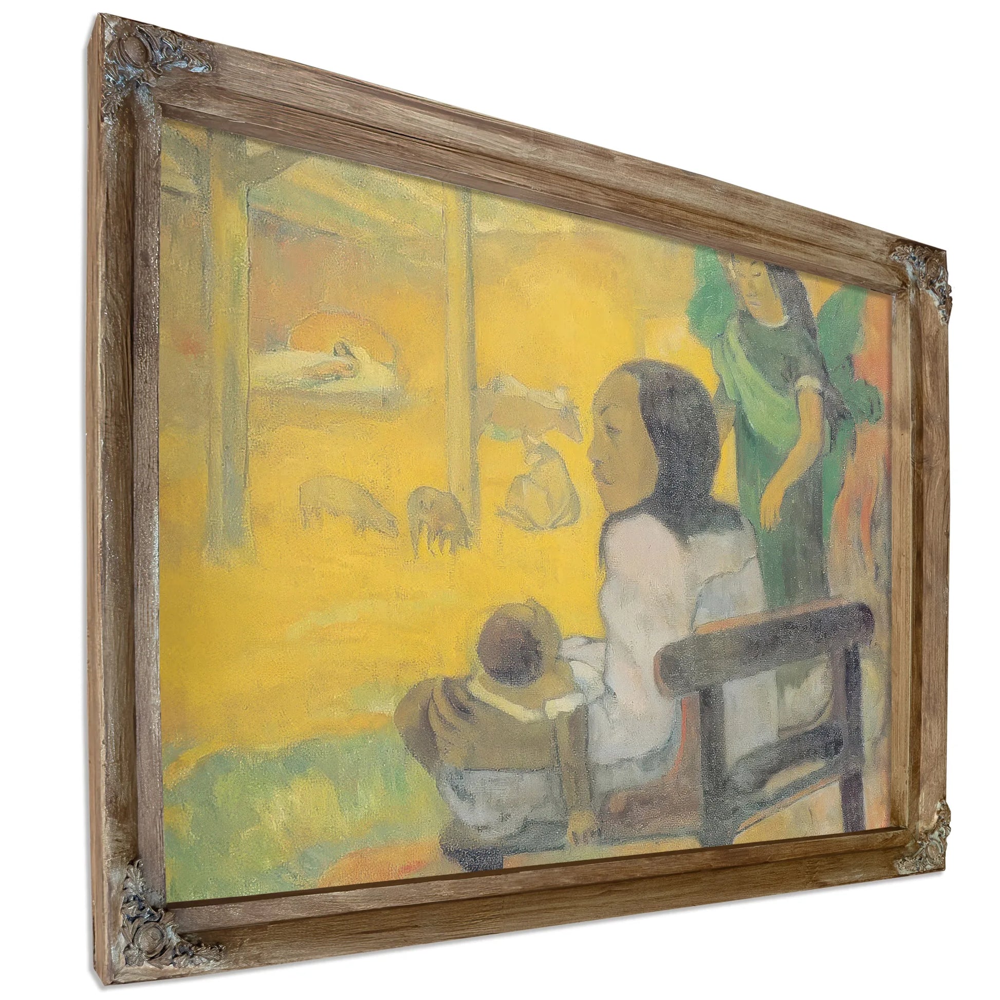 Be Be ( The Nativity) By Paul Gauguin Fine Art Print
