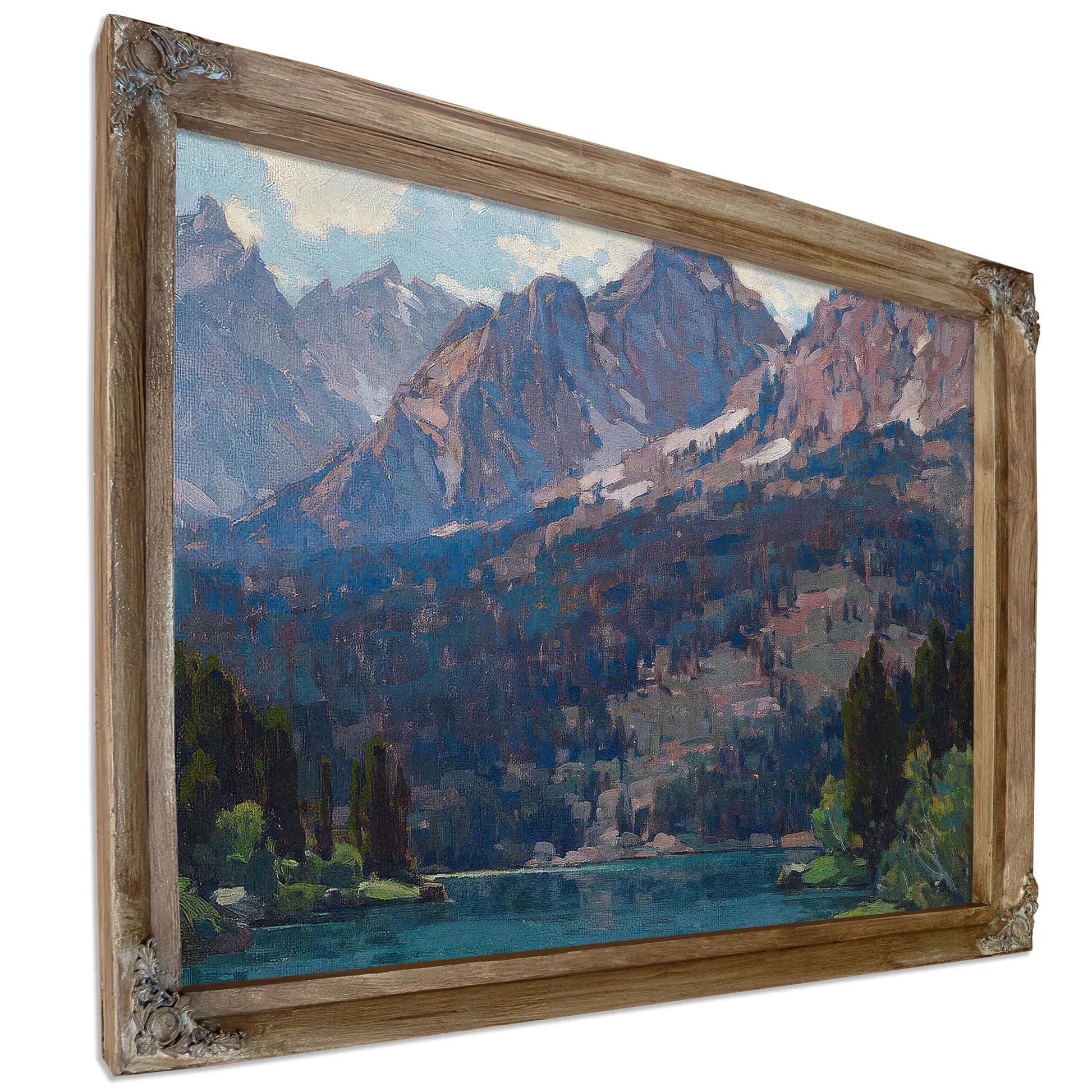 Rugged Peaks By Edgar Payne Fine Art Print