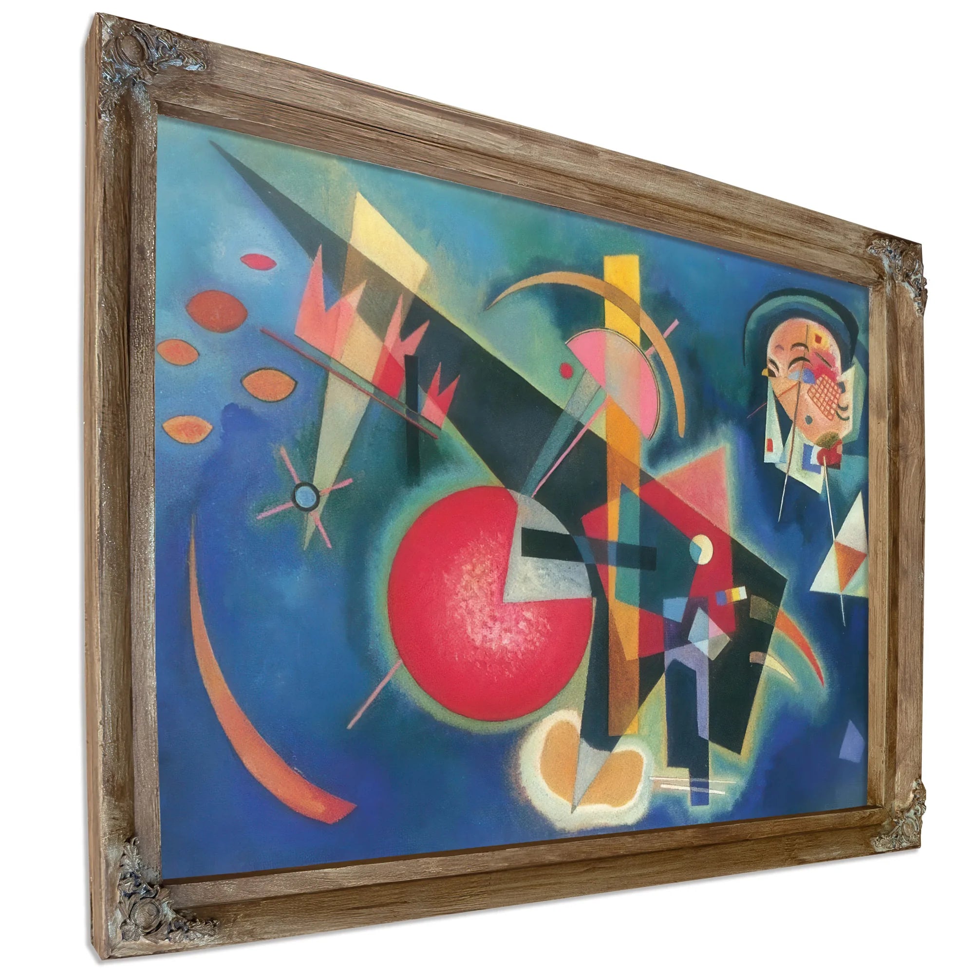 In Blue 1925 By Wassily Kandinsky Fine Art Print