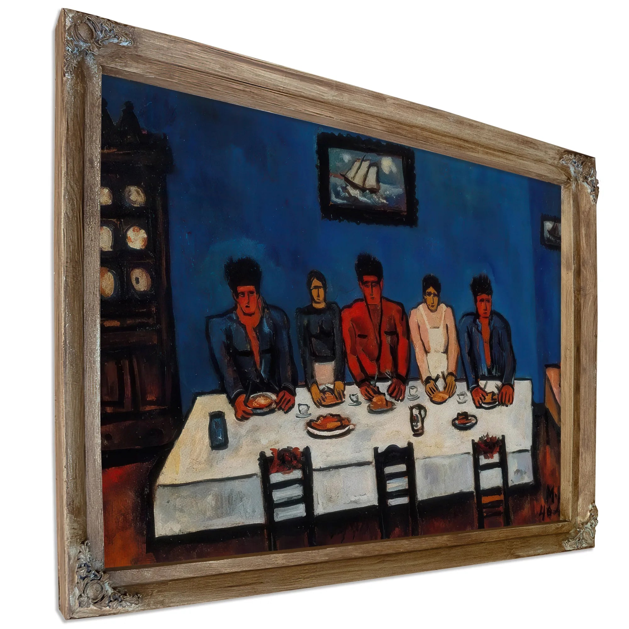 Fishermens Last Super 1940 By Marsden Hartley Fine Art Print