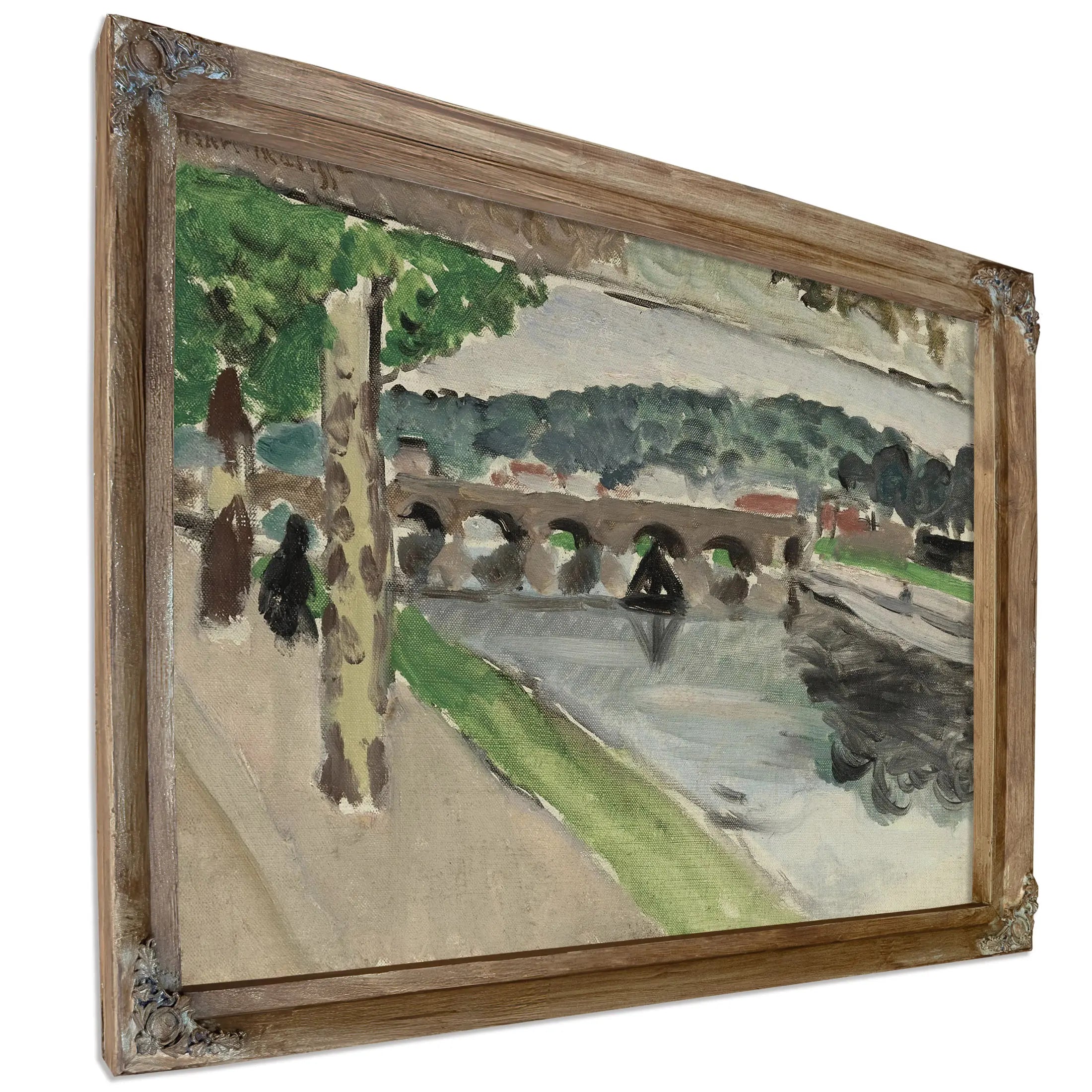 The Seine At Bougival by Henri Matisse