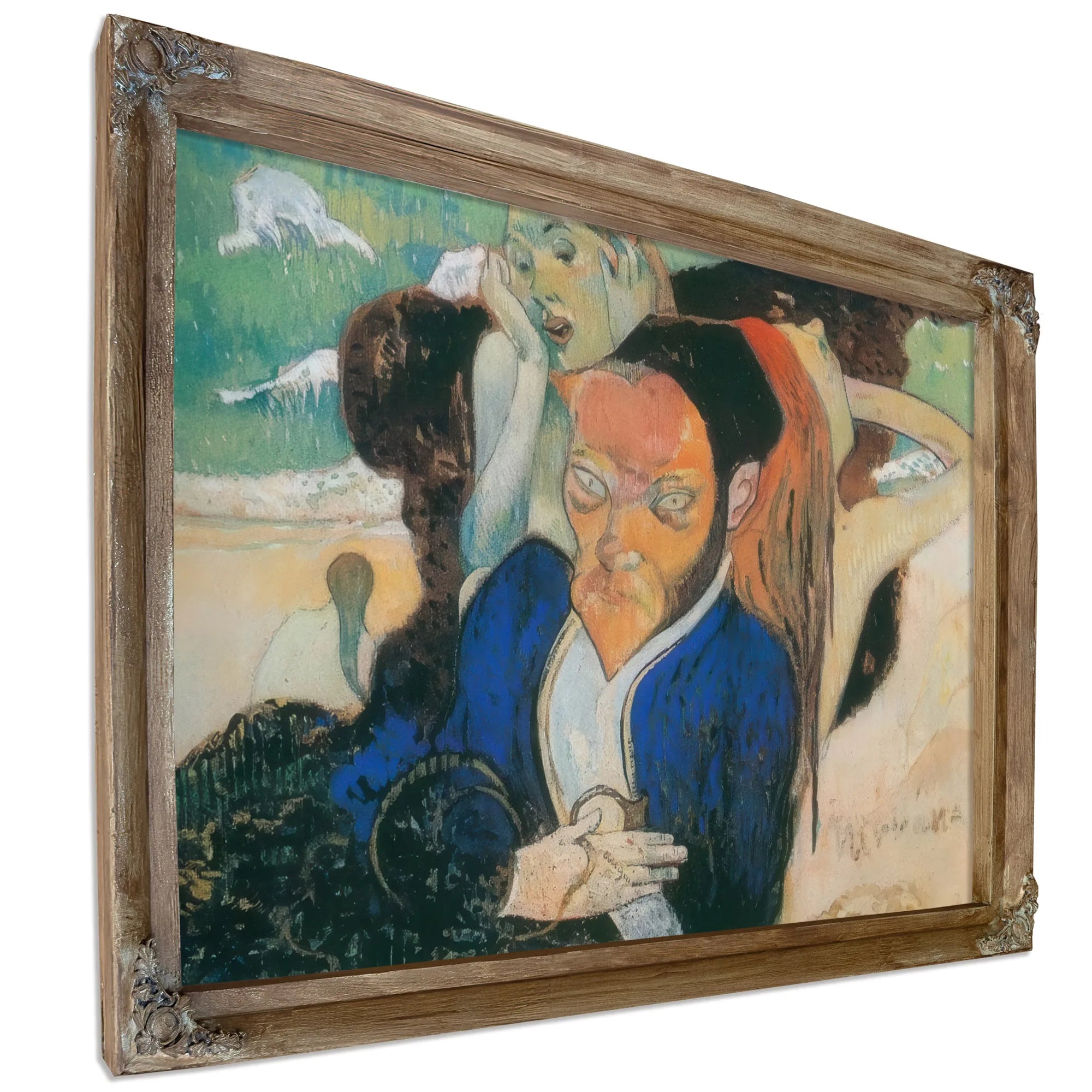 Nirvana ( Portrait Of Meyer De Haan) By Paul Gauguin Fine Art Print