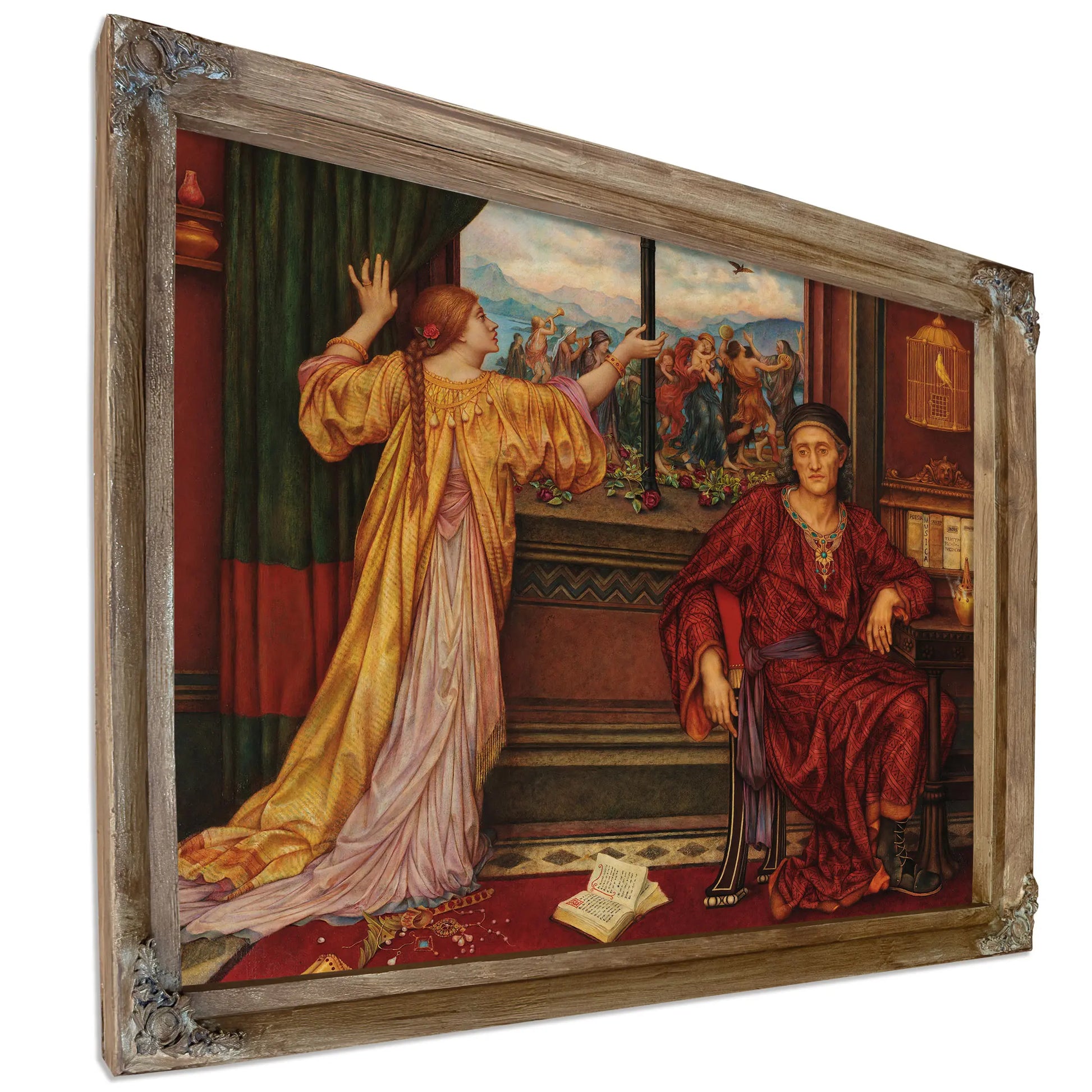 De Morgan   Guilded Cage by Evelyn De Morgan