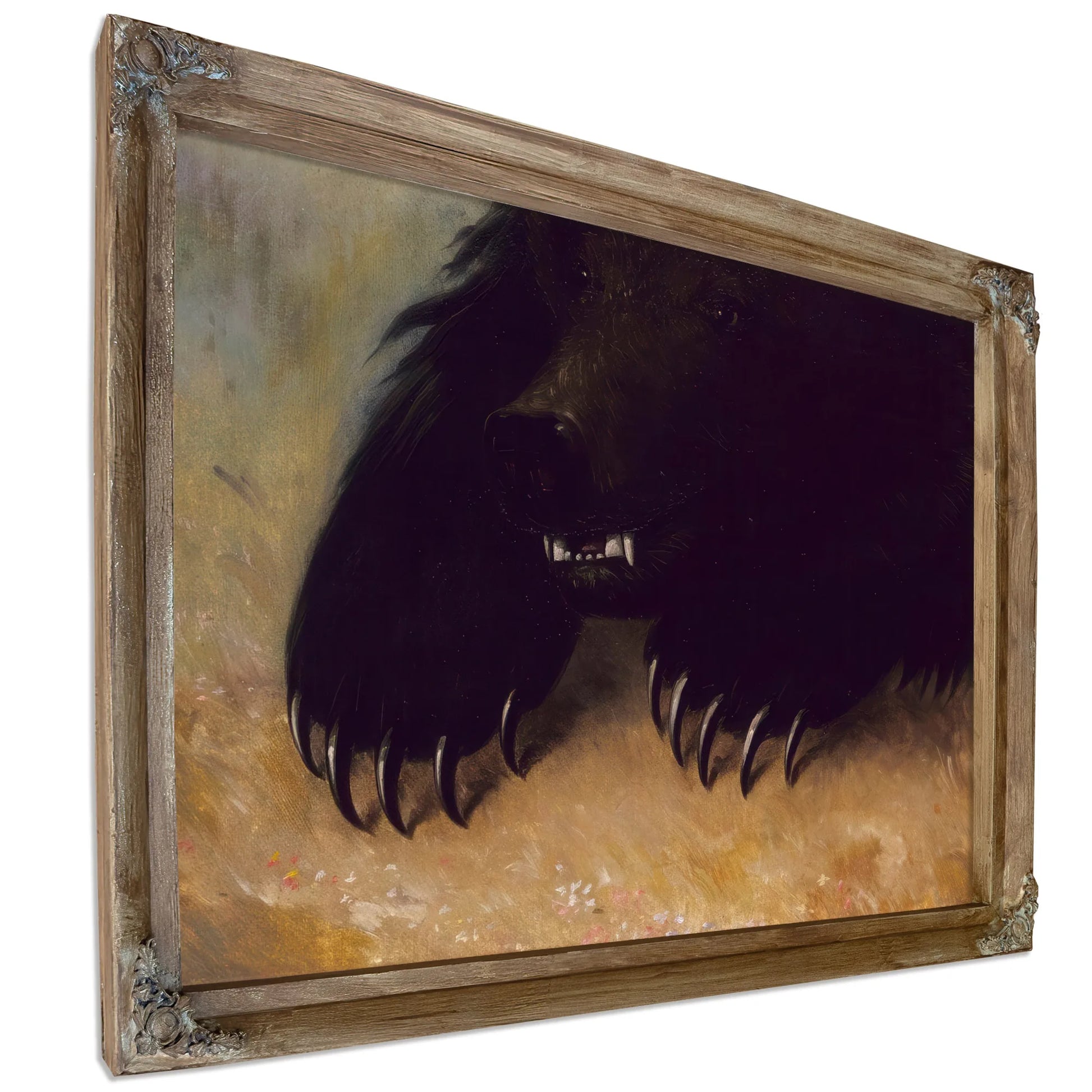 Weapons And Physiognomy Of The Grizzly Bear By George Catlin Fine Art Print