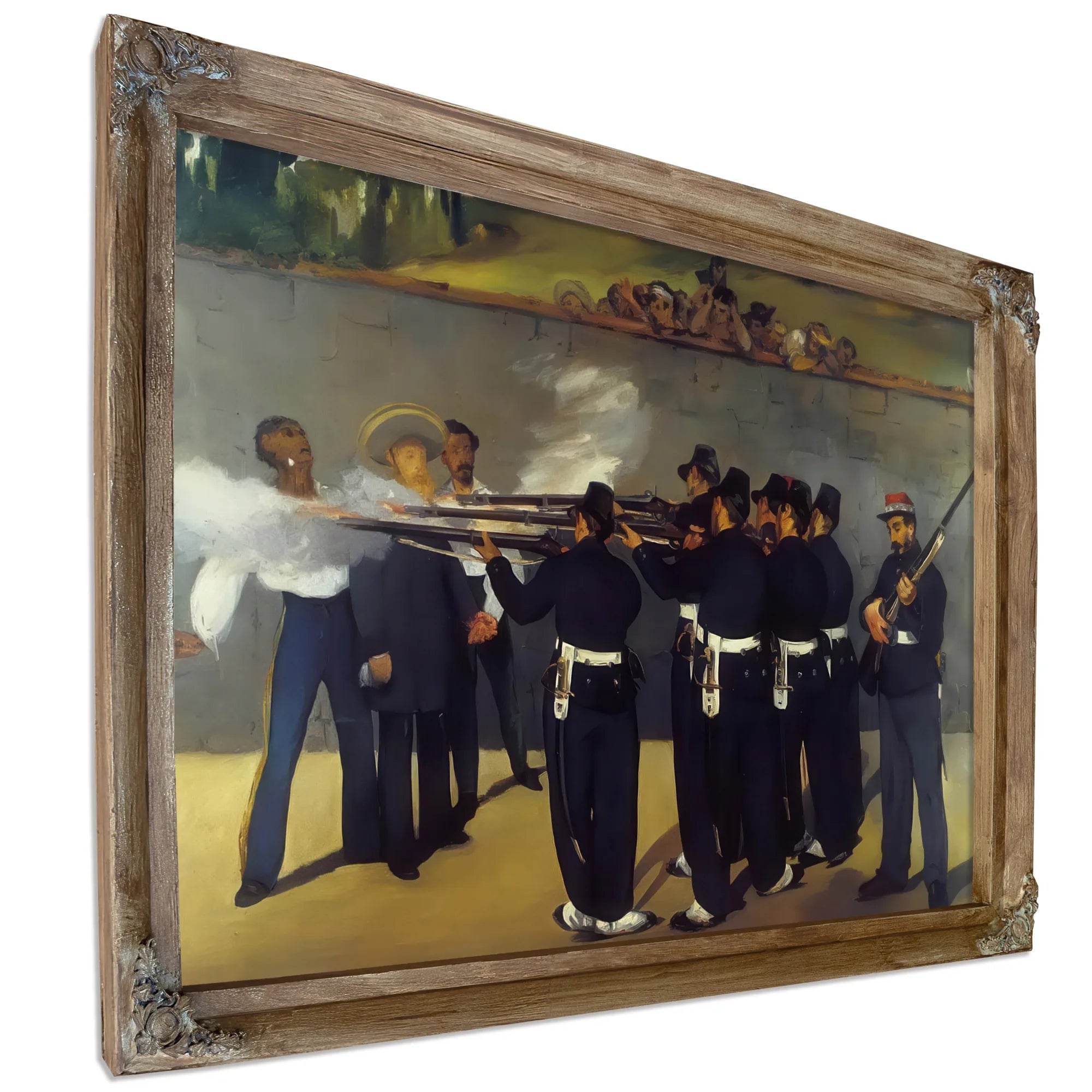 The Execution Of Emperor Maximilian By Edouard Manet Fine Art Print