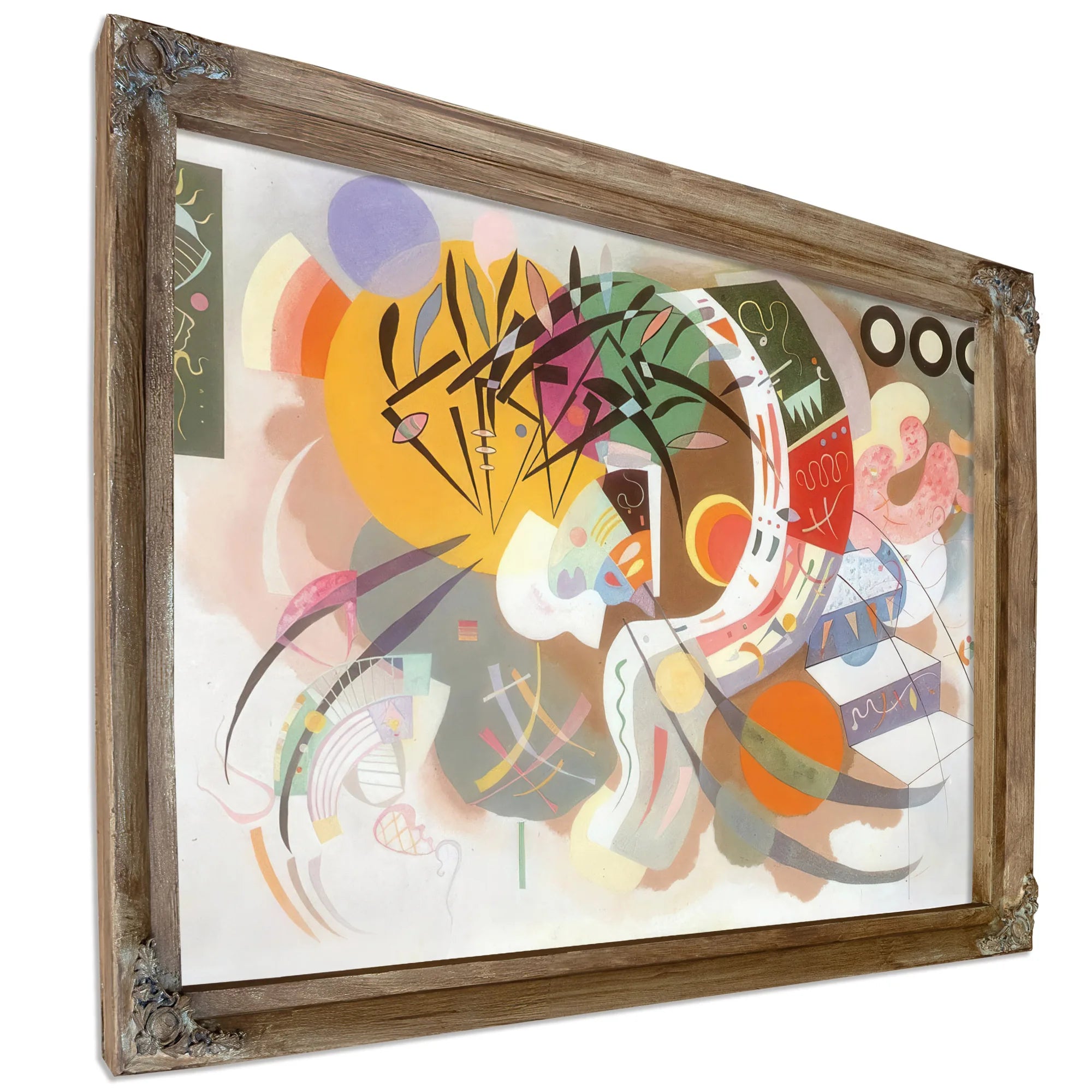 Dominant Curve By Wassily Kandinsky Fine Art Print