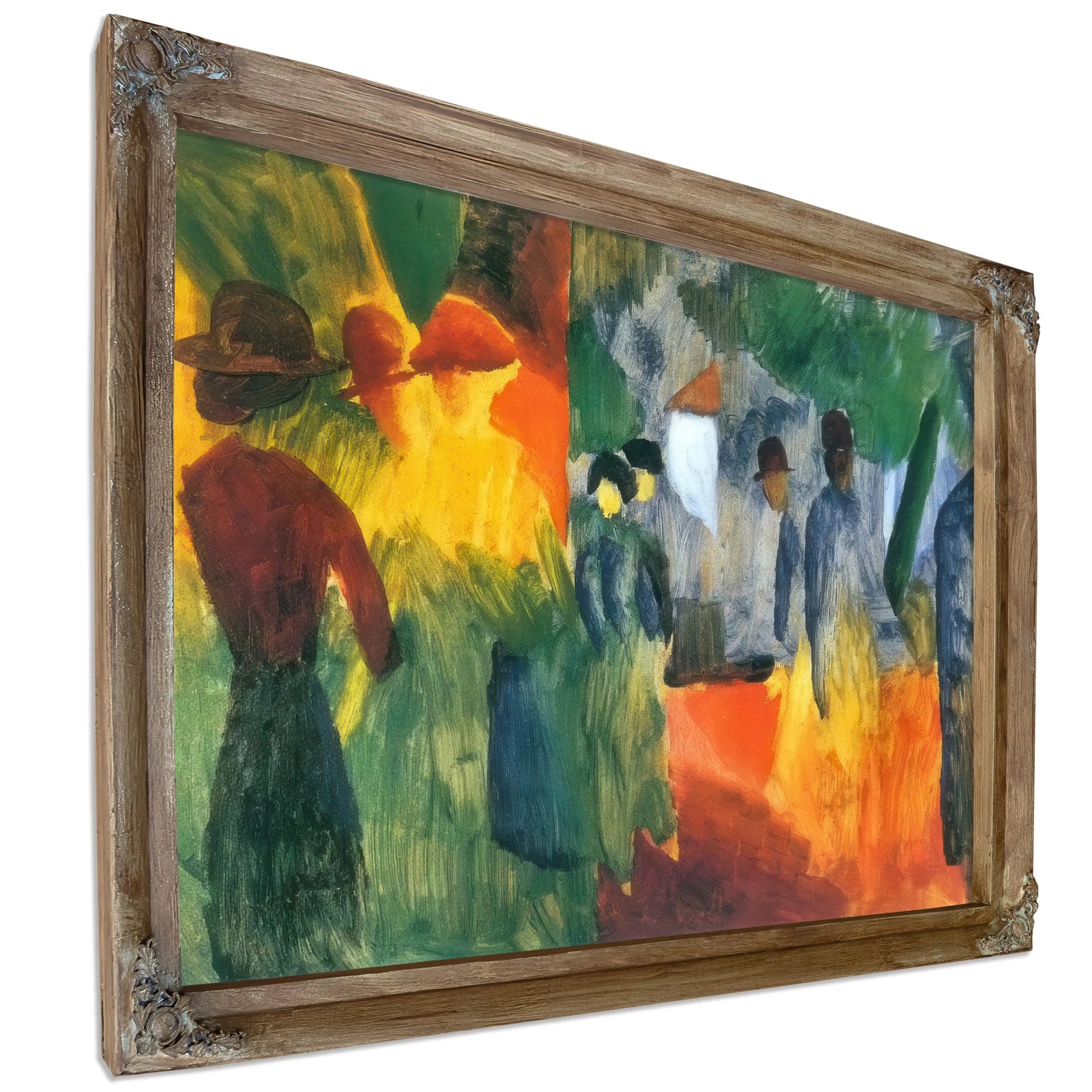 Sunset After The Rain By August Macke Fine Art Print