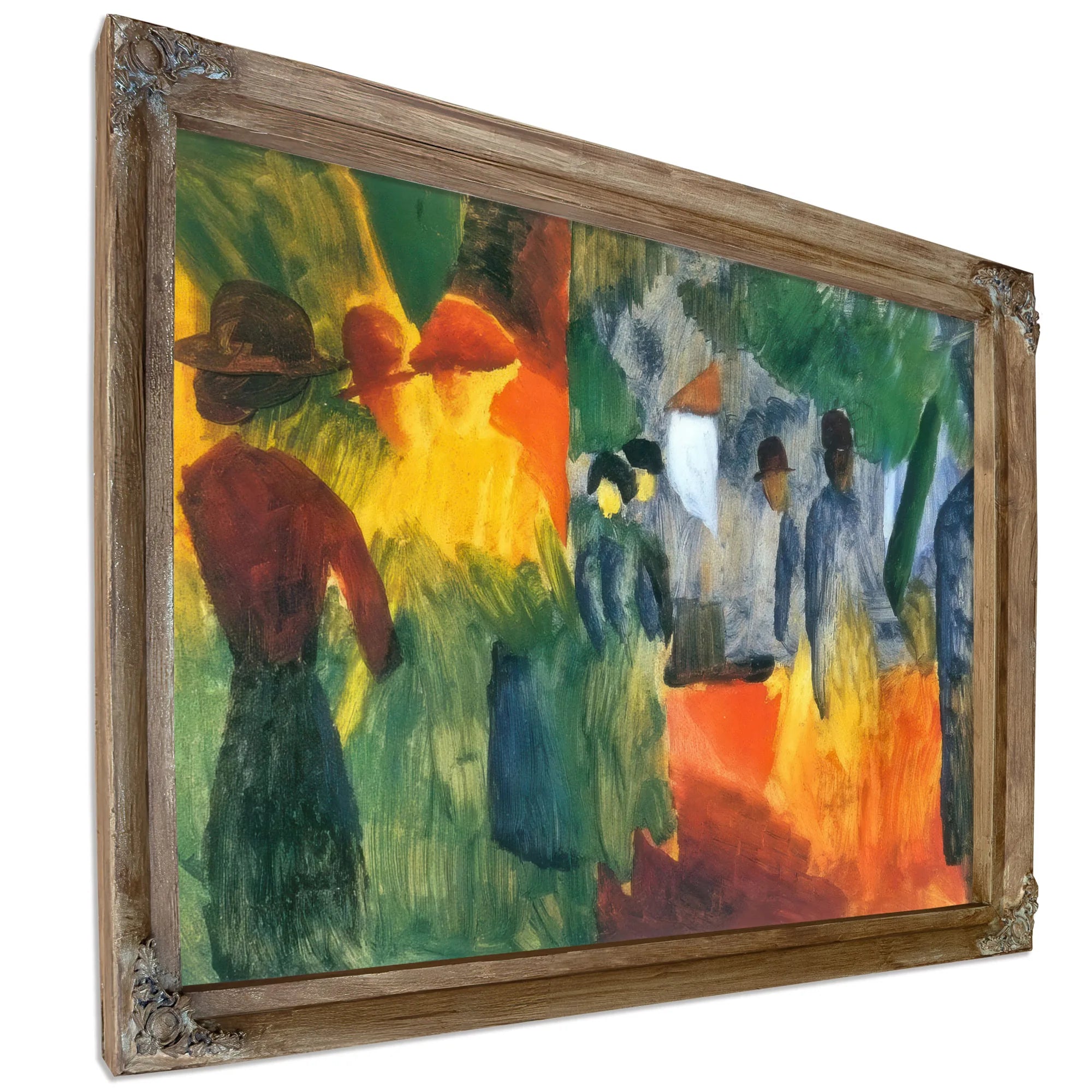 Sunset After The Rain By August Macke Fine Art Print