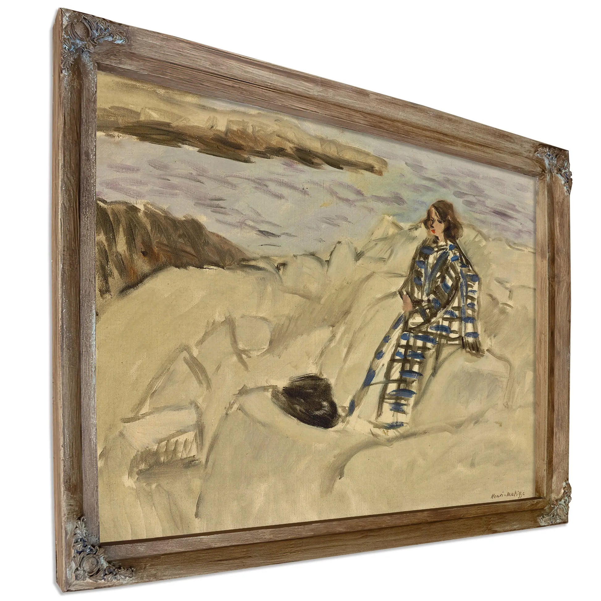 Woman On The Beach (Femme A La Plage) by Henri Matisse