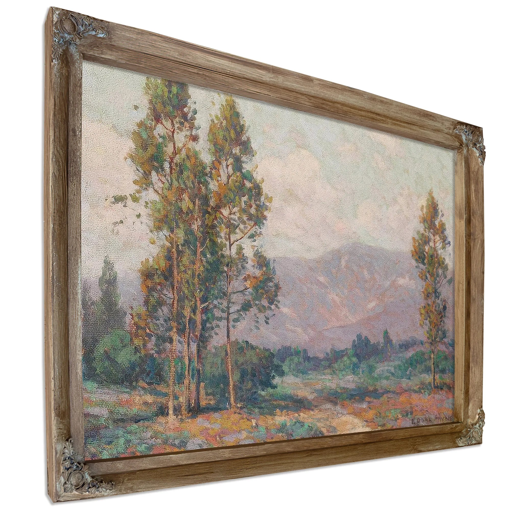 Santa Barbara Mountains By Edgar Payne Fine Art Print